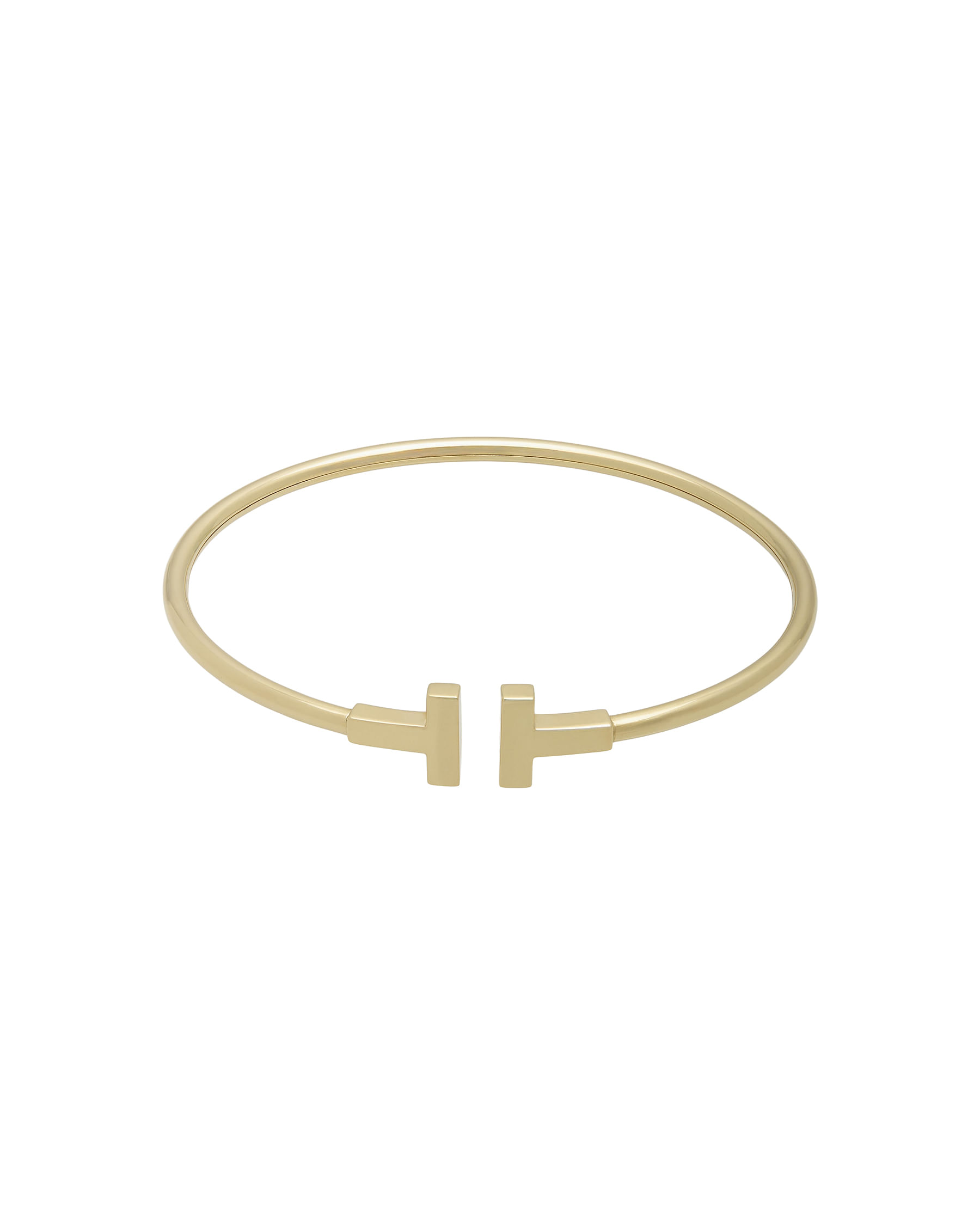 Bracciale tiffany collezione t wire in oro giallo-1