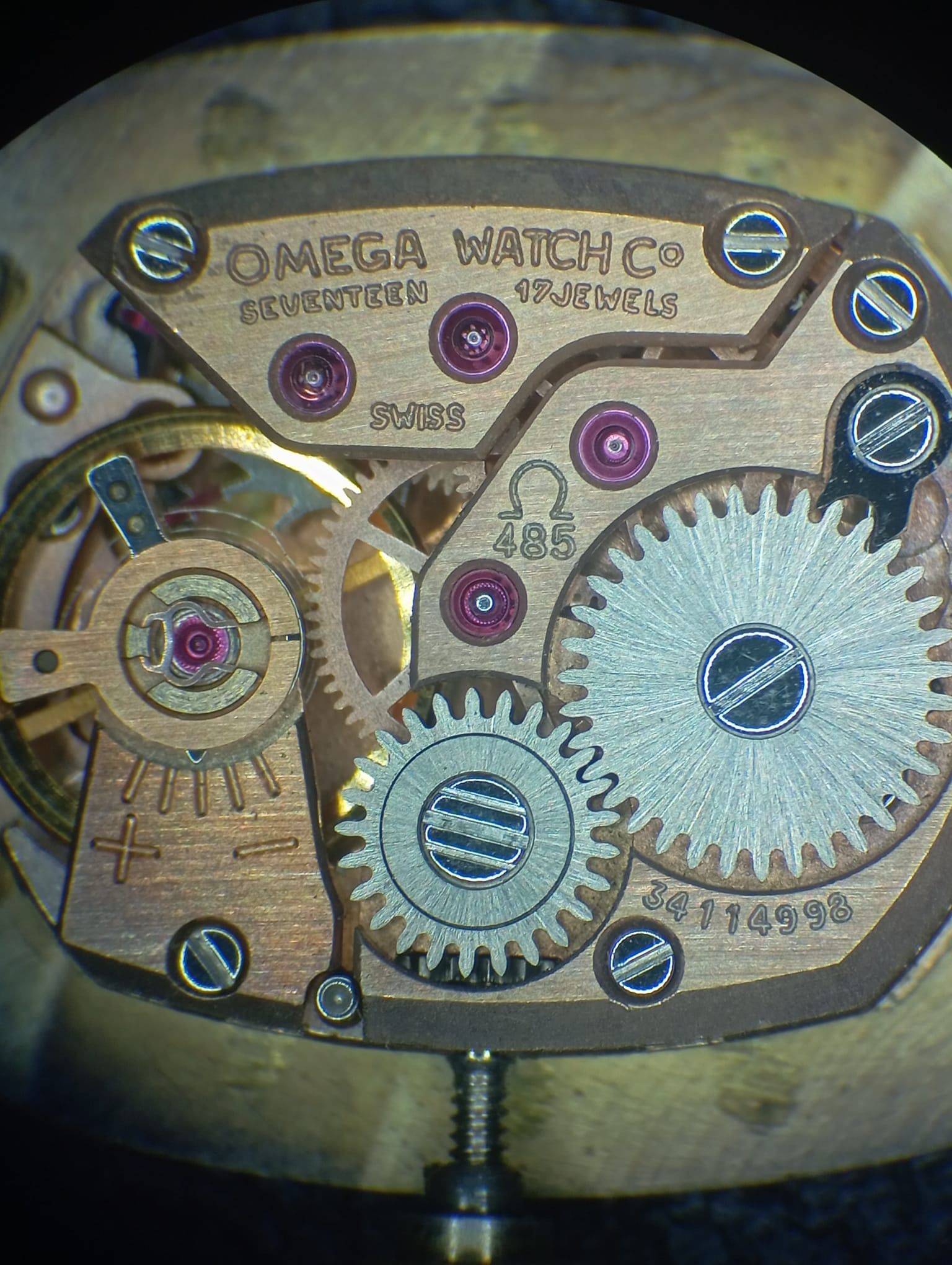 Omega de ville lady gold 18kt manual ref 8334-242-7