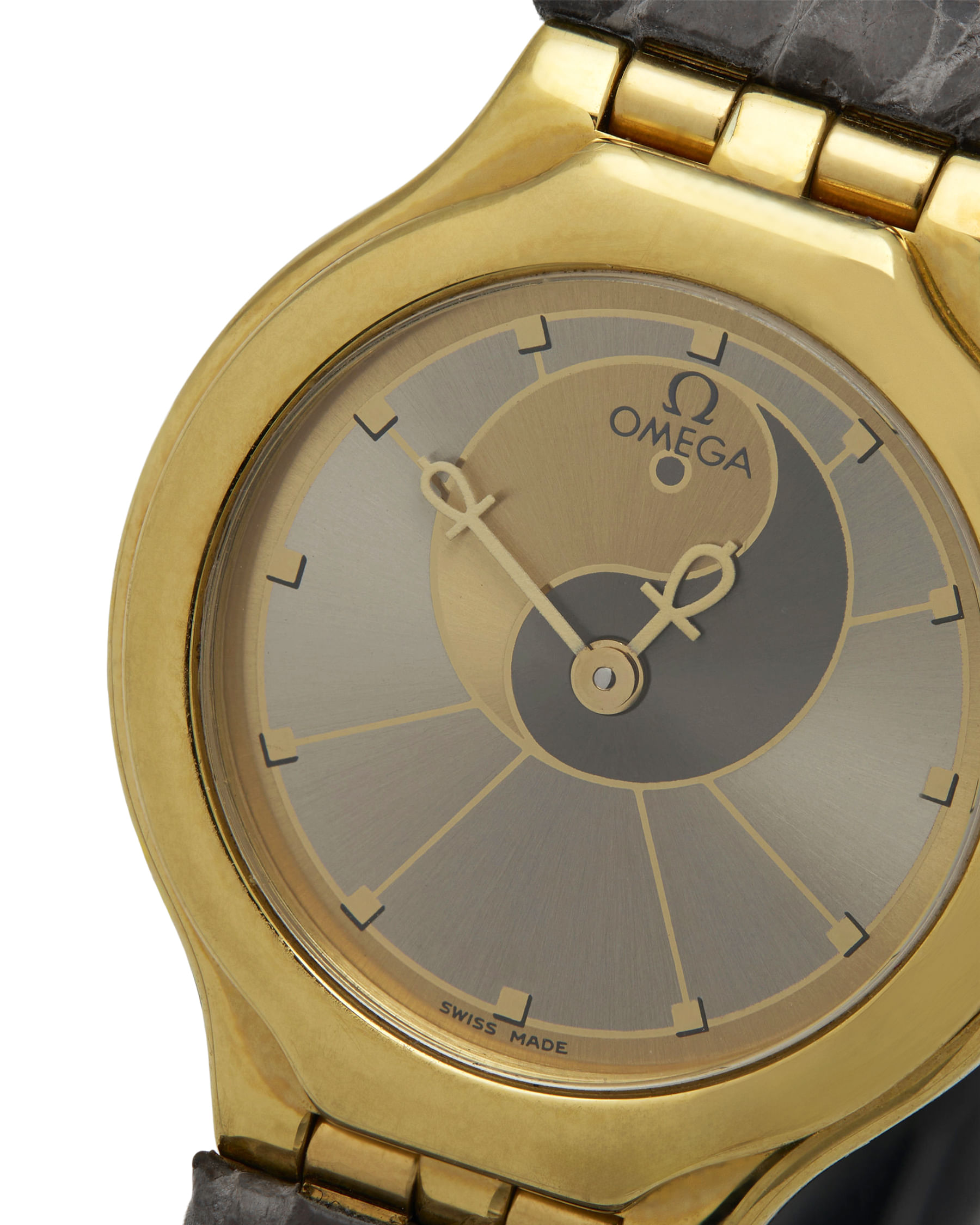 Omega de ville symbol gold 18kt ref 595.0101-6