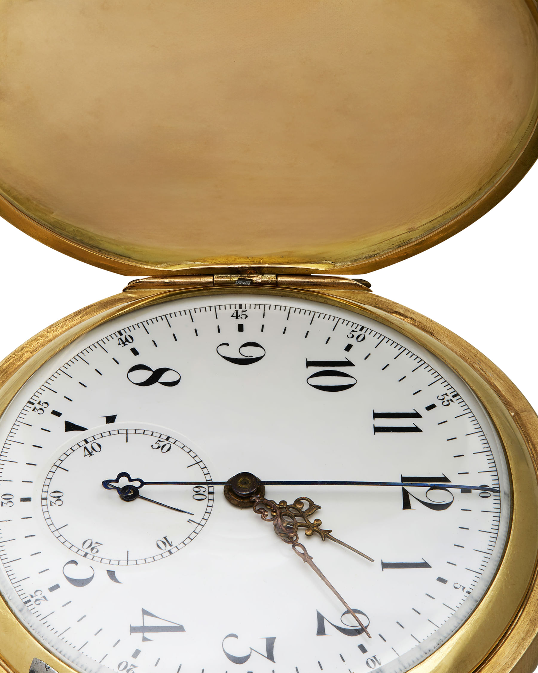 Carillons repetition chronographe pocket watch yellow gold 18kt-2