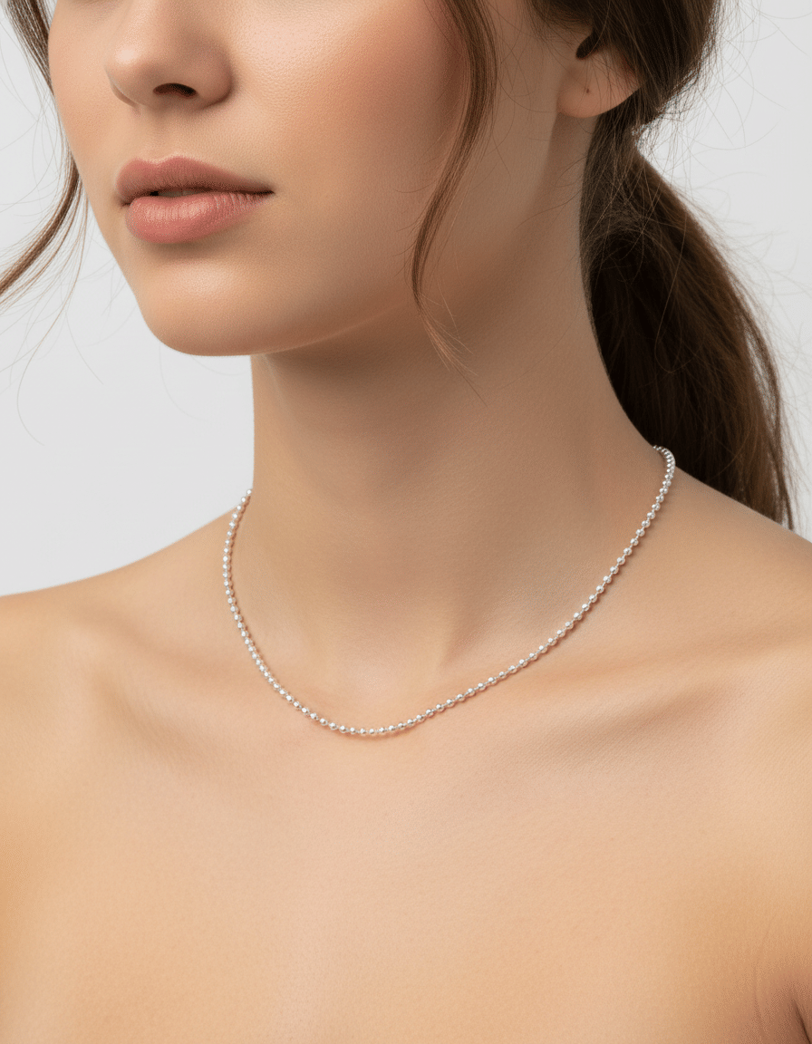 Collana sfere 150 nove25 in argento-3