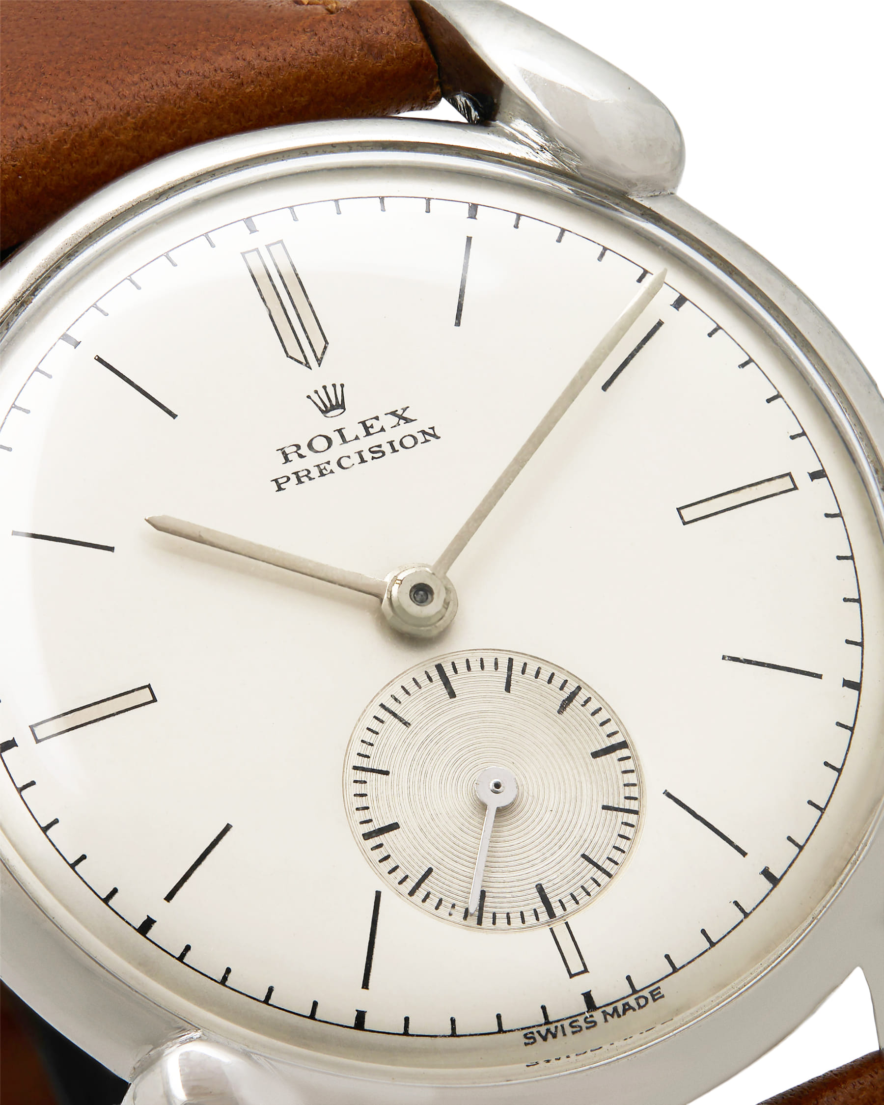 Rolex precision vintage 34 mm drop / fancy lugs ref 4560-2