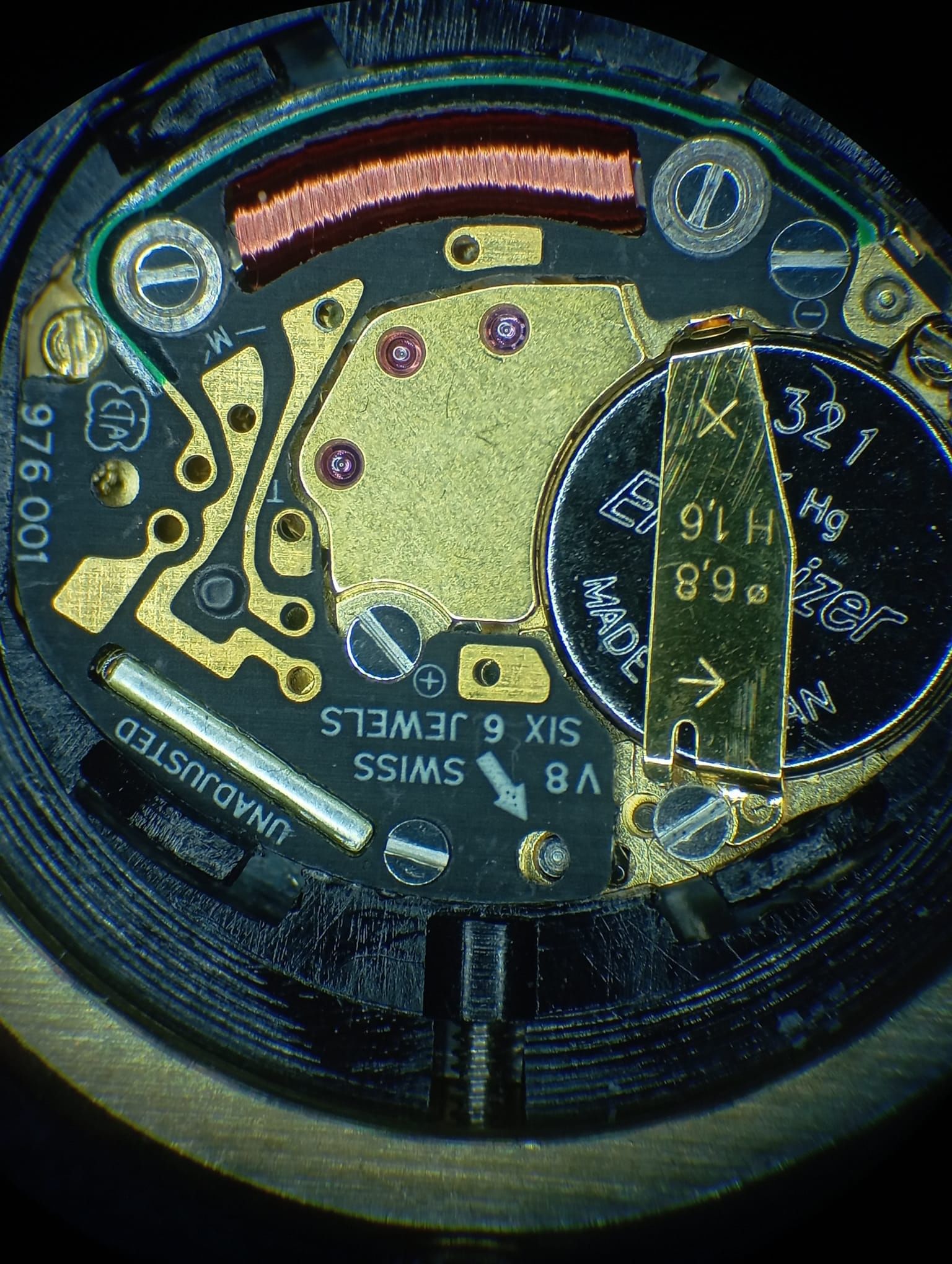 Omega de ville symbol gold 18kt ref 595.0101-10