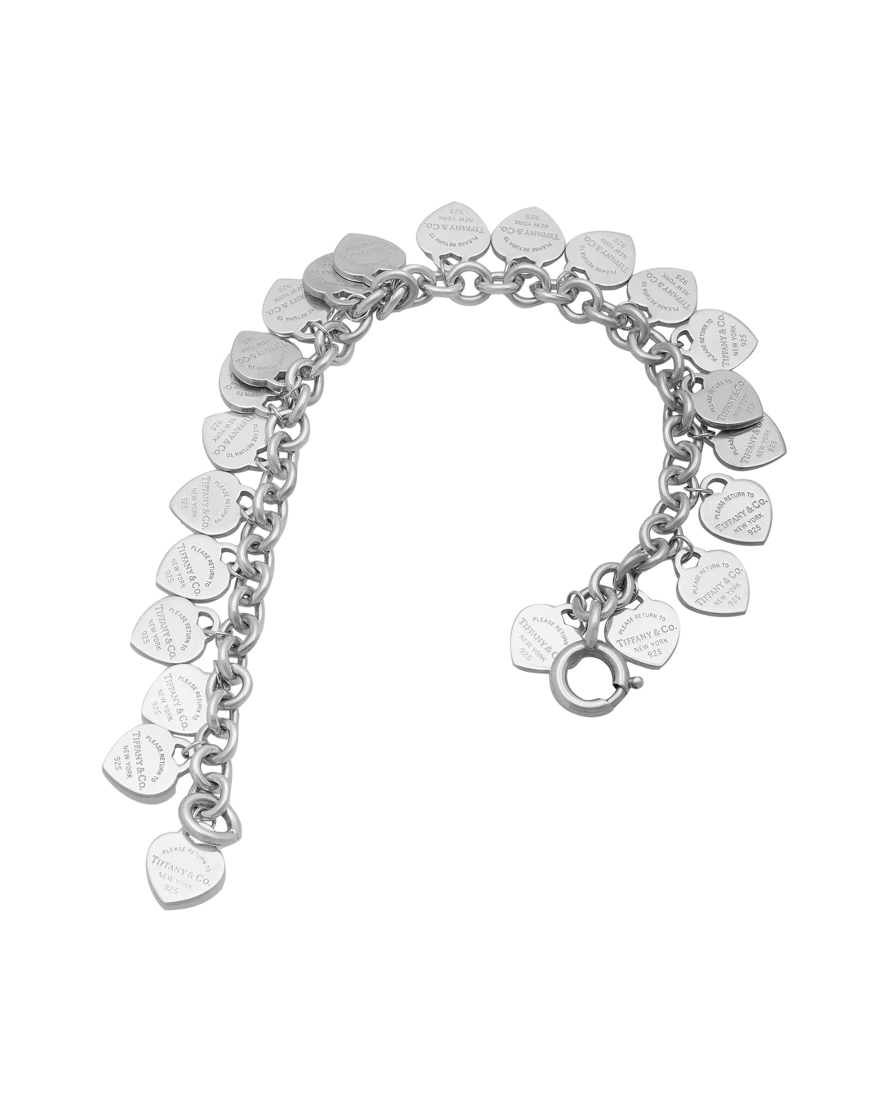 Bracciale return to tiffany multi-heart tag in argento-3