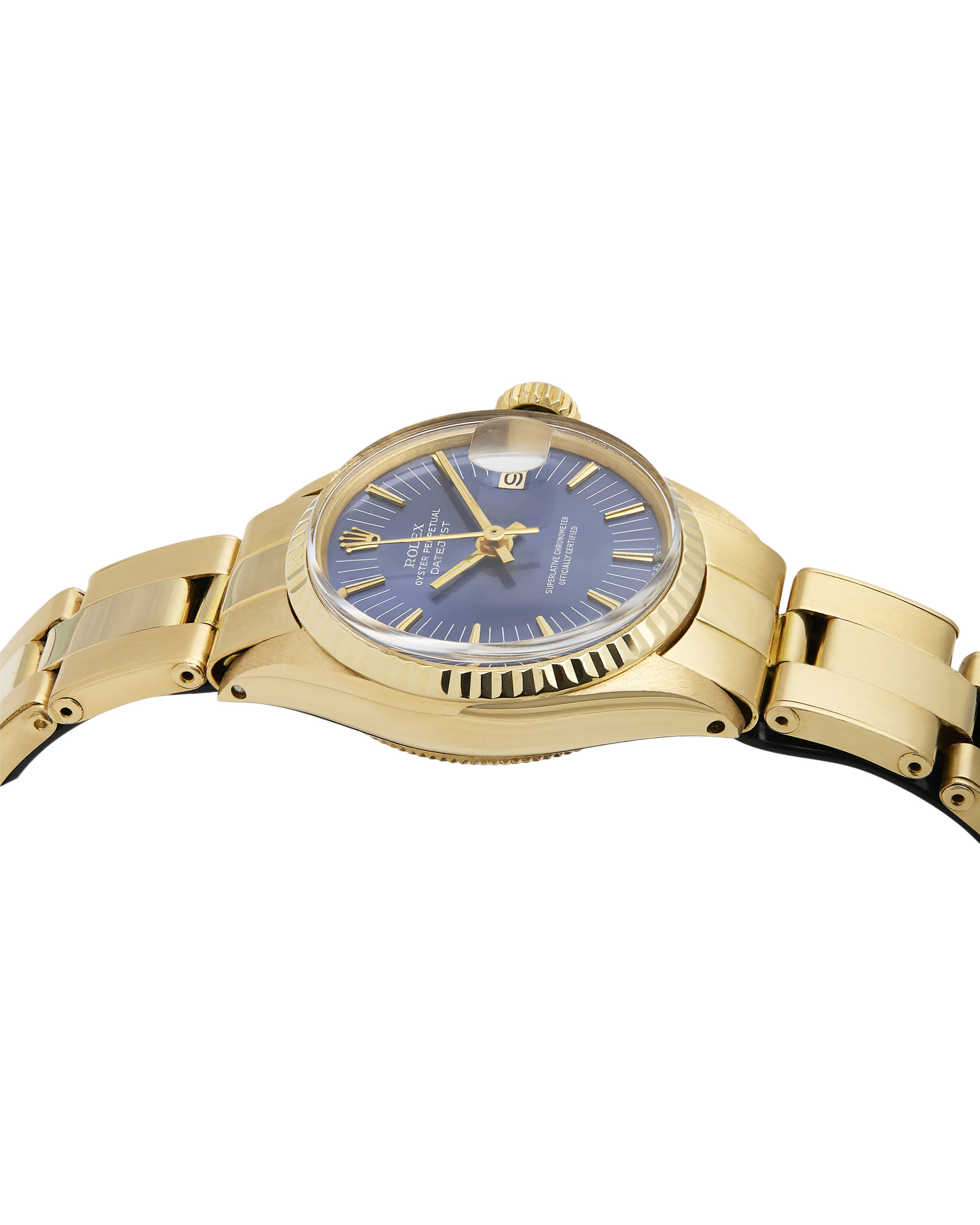 Rolex oyster perpetual lady datejust 18kt 25 mm ref 6516-3