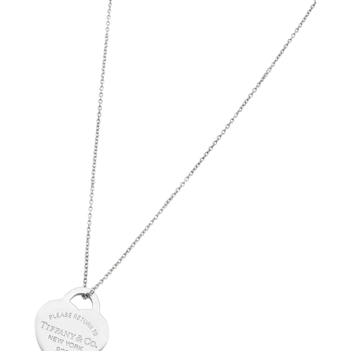 Collana return to tiffany heart tag in argento medio-1