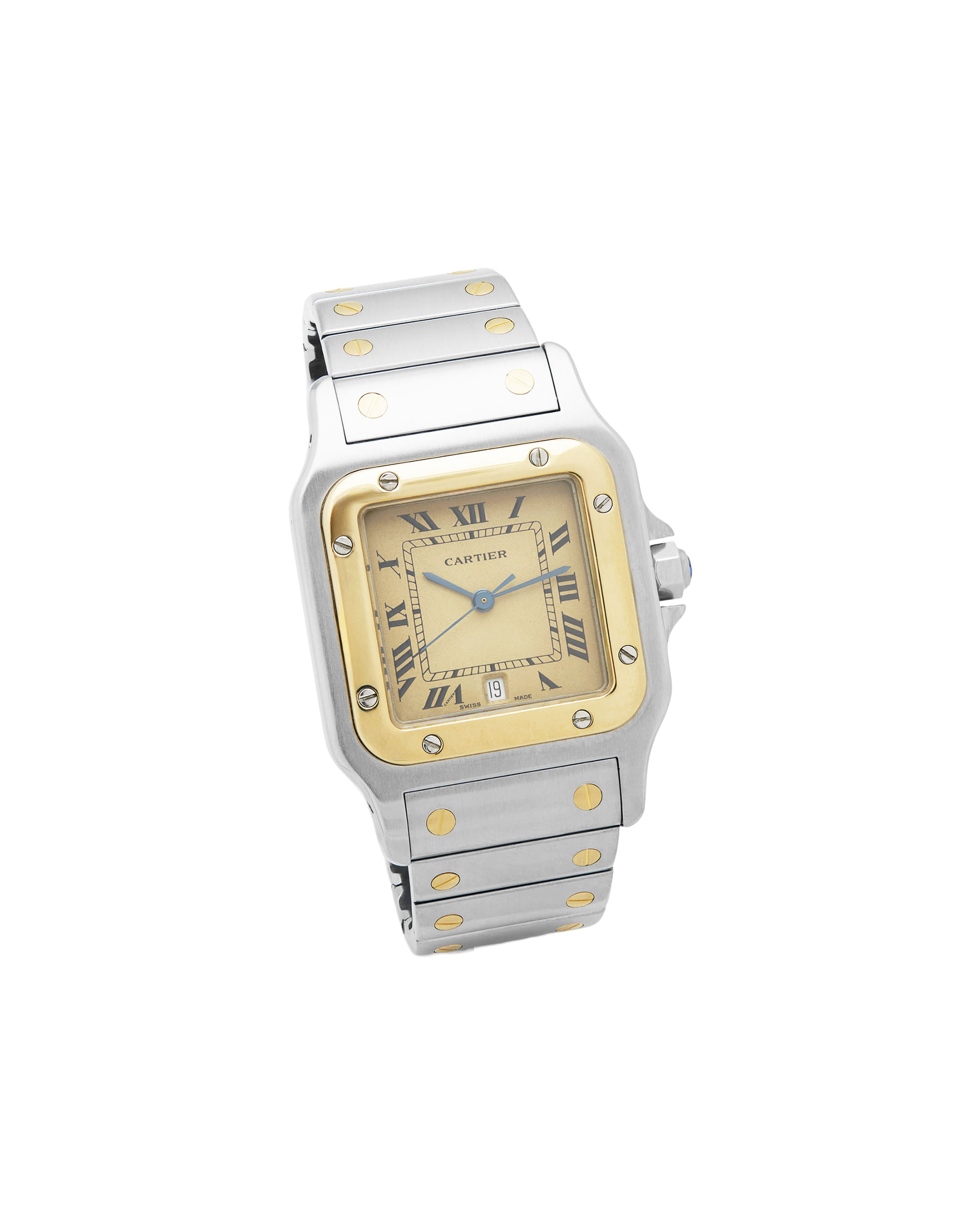 Cartier santos galbee 29 mm ref 187901-5