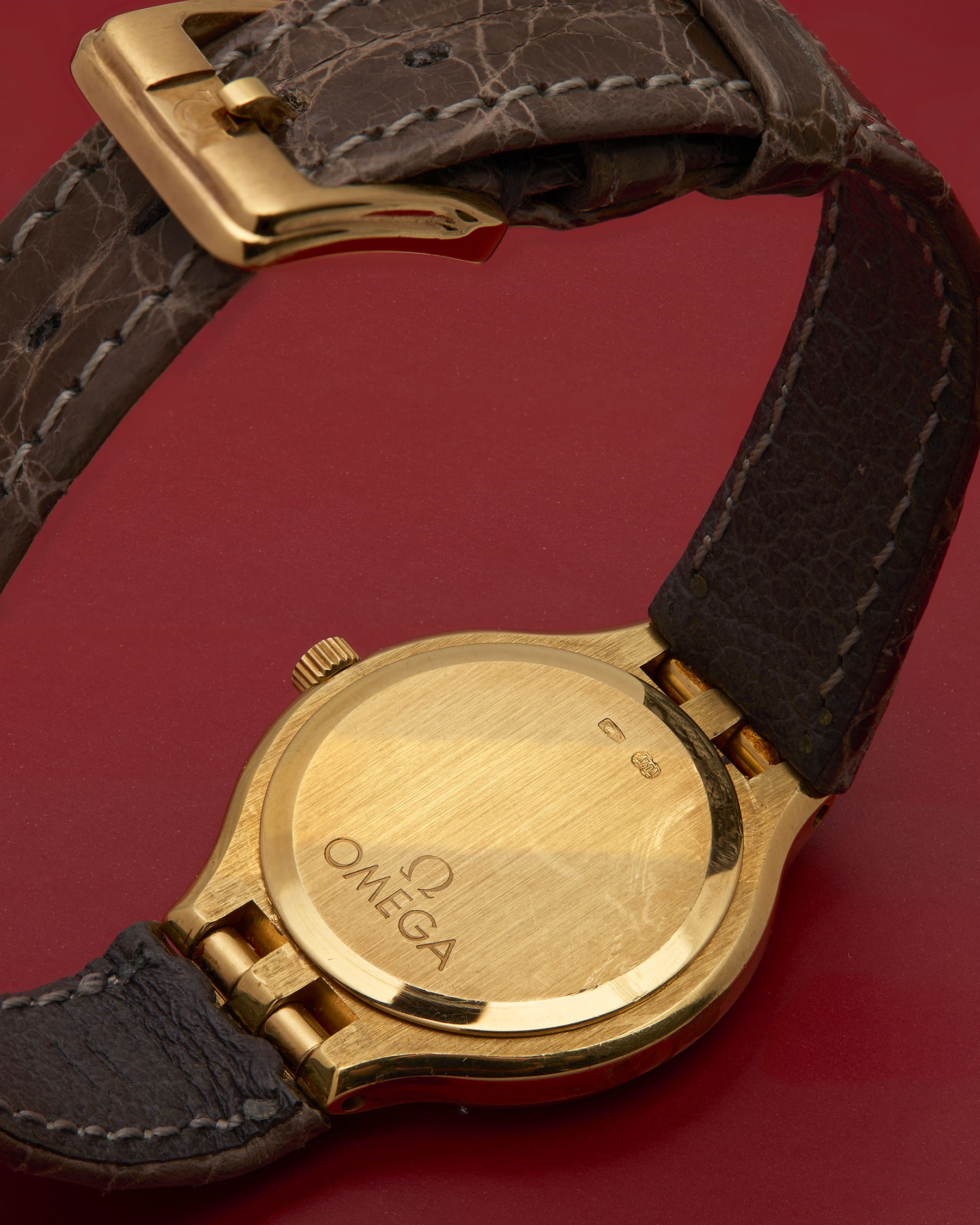 Omega de ville symbol gold 18kt ref 595.0101-3