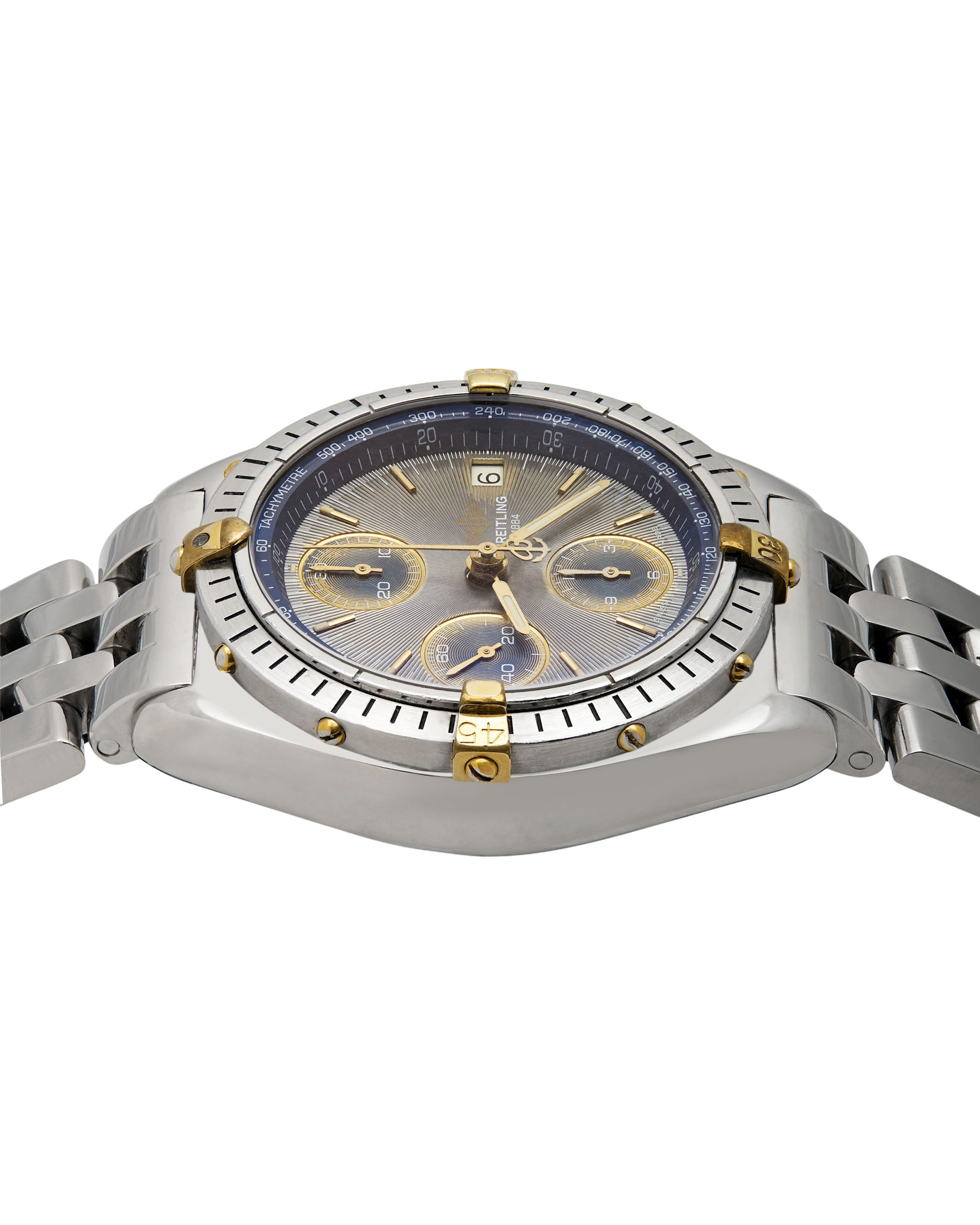 Breitling chronomat grey/blue dial ref b13048-3