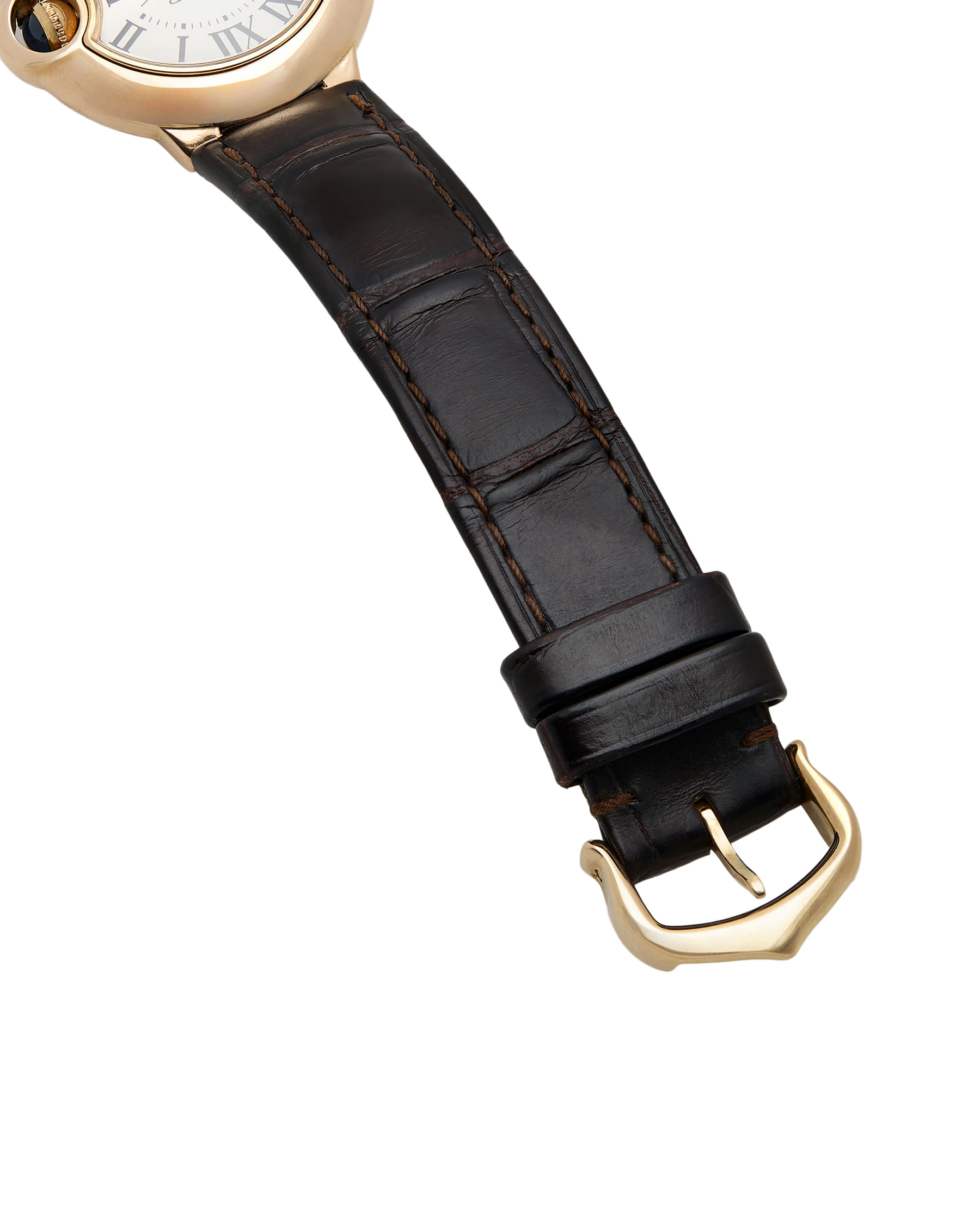 Cartier ballon bleu 28mm 18k rose gold ref 3007-6