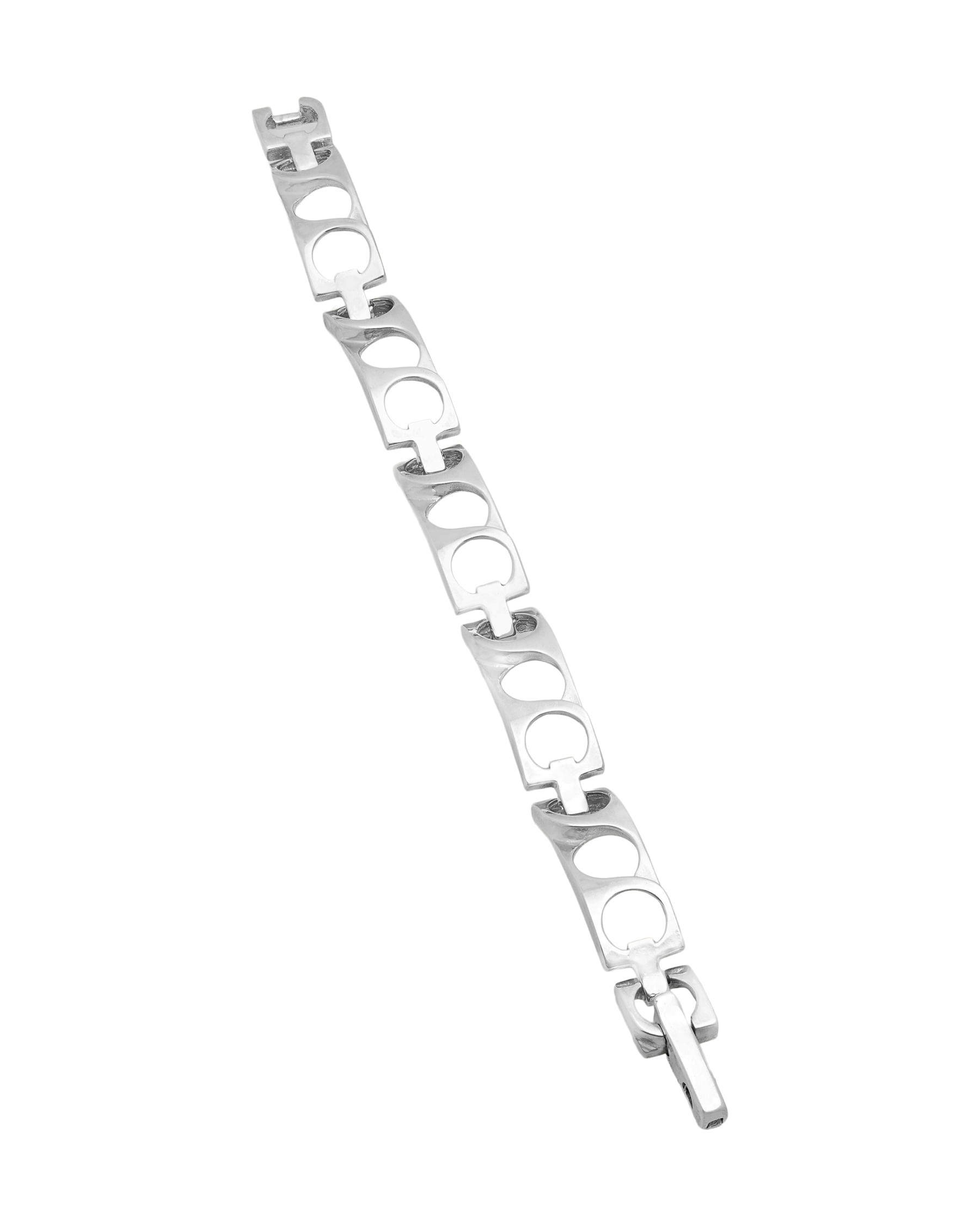 Bracciale ottaviani holes in argento 925%-2