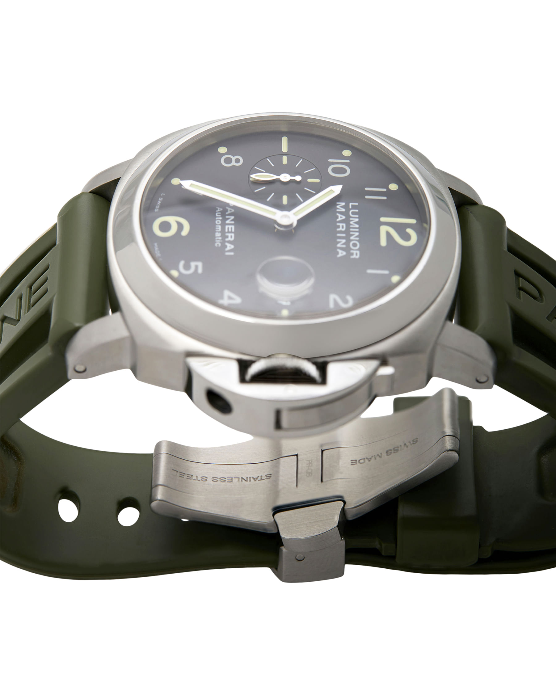 Panerai luminor marina black dial automatic ref pam 00104-4