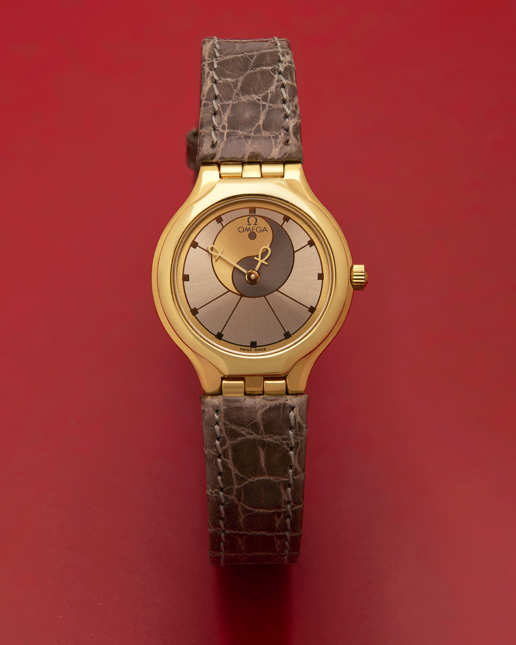 Omega de ville symbol gold 18kt ref 595.0101-1