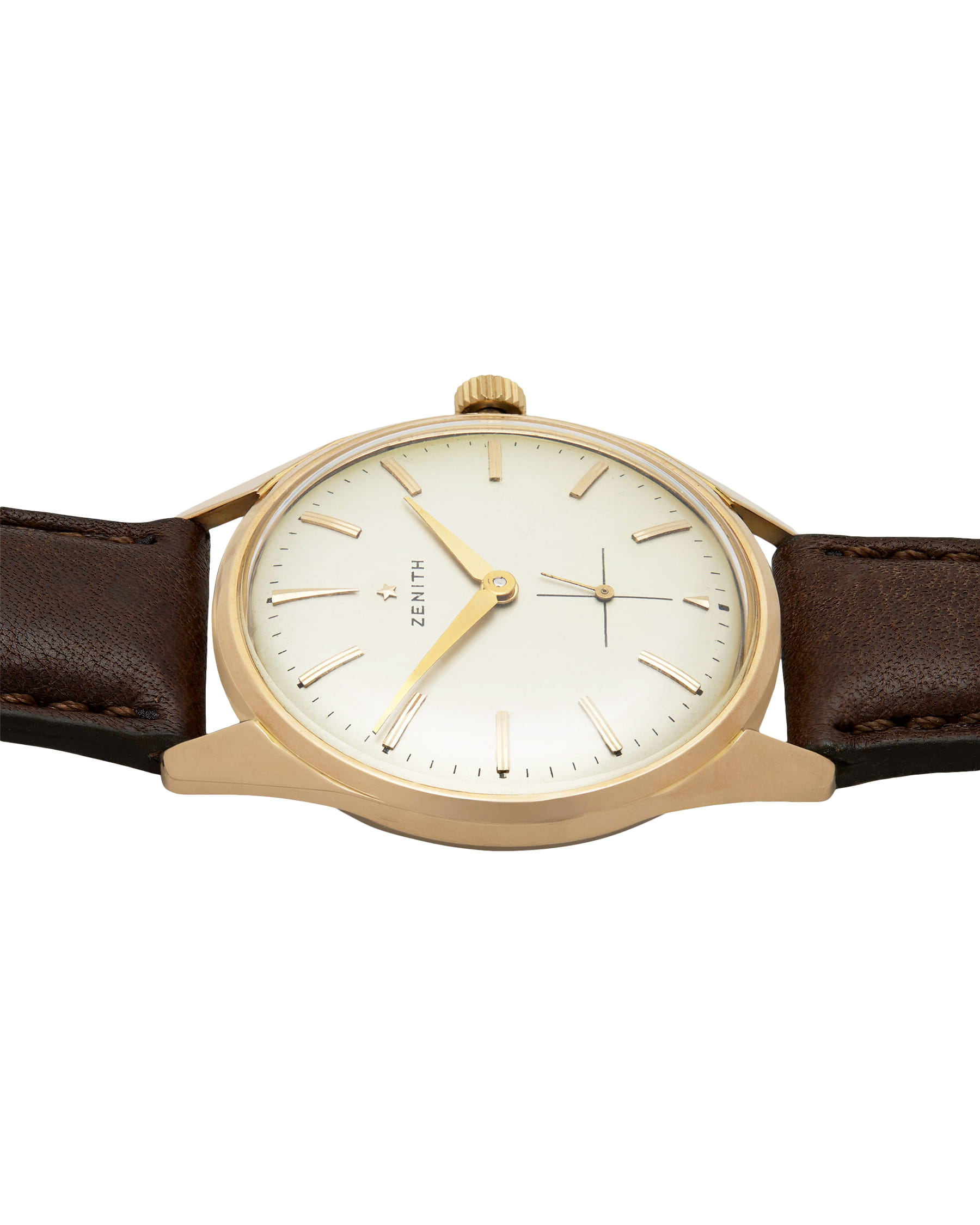 Zenith stellina vintage 34 mm rose gold 18kt cal 2510-3