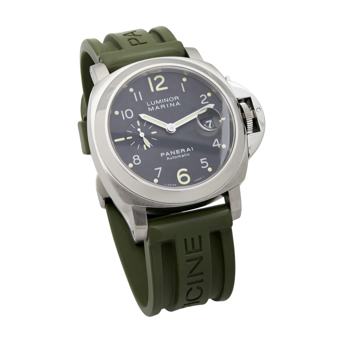 Panerai luminor marina black dial automatic ref pam 00104-1