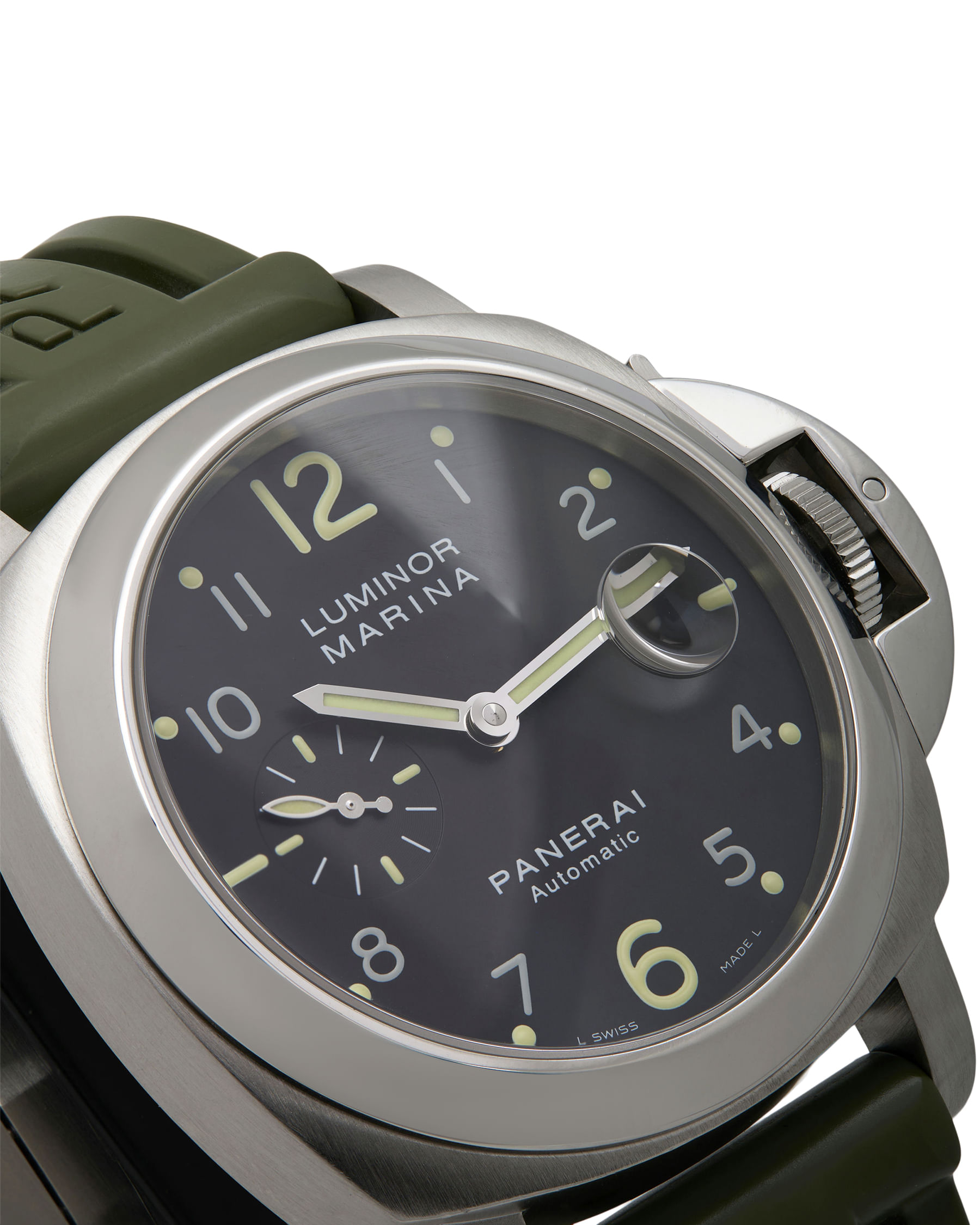 Panerai luminor marina black dial automatic ref pam 00104-2