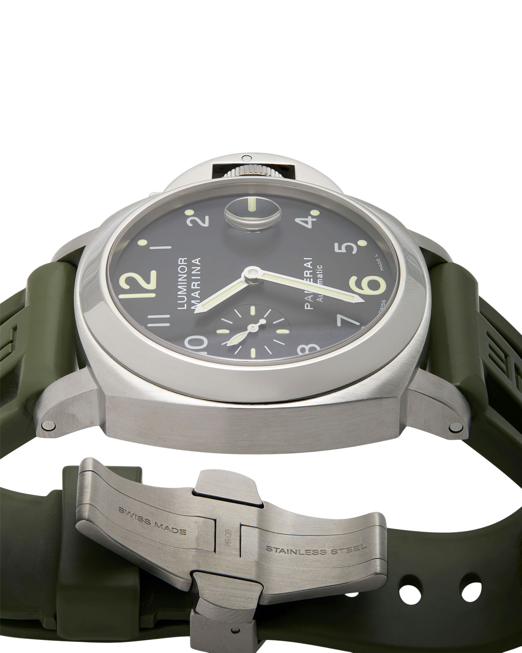 Panerai luminor marina black dial automatic ref pam 00104-3