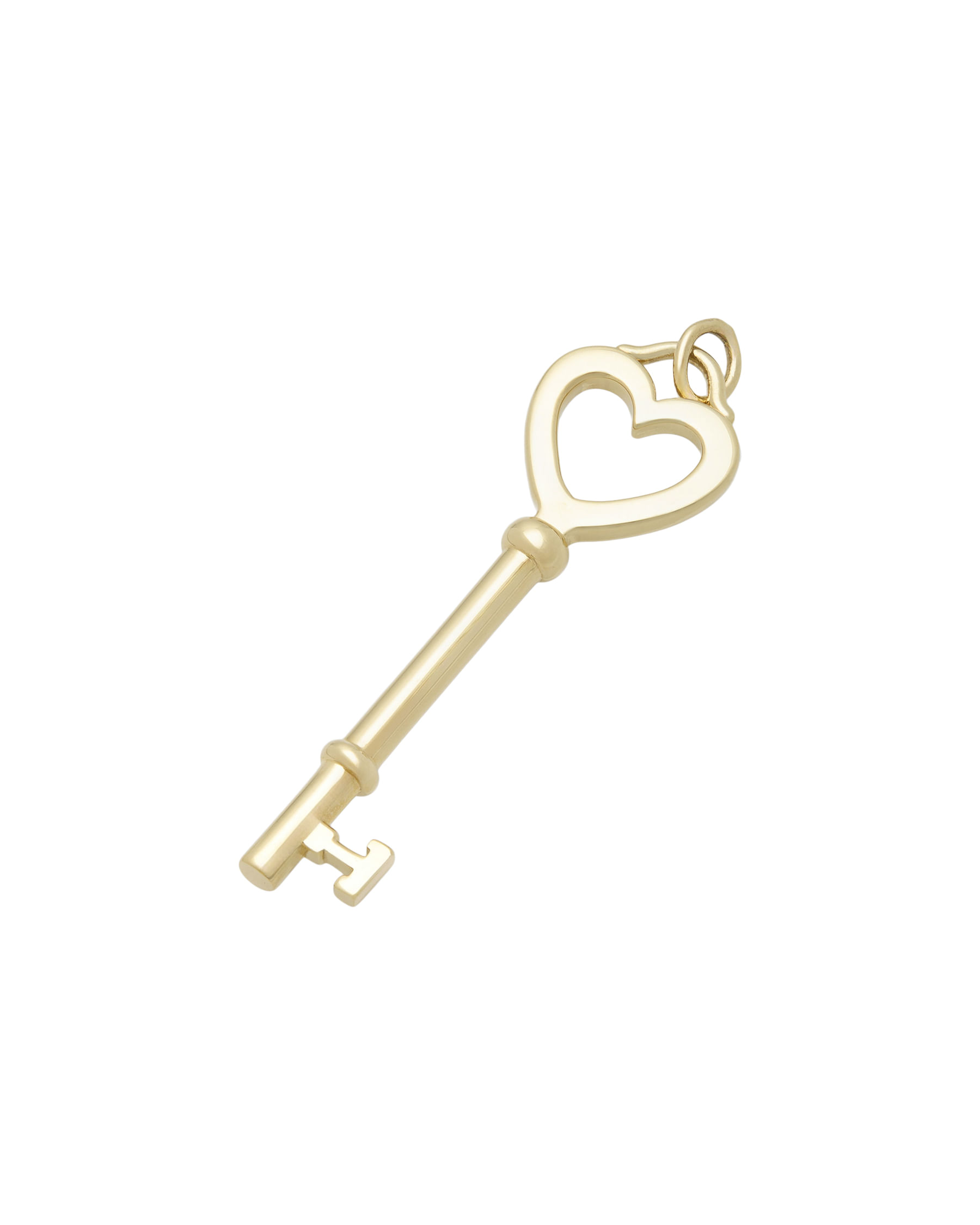 Ciondolo chiave cuore tiffany keys in oro giallo-2