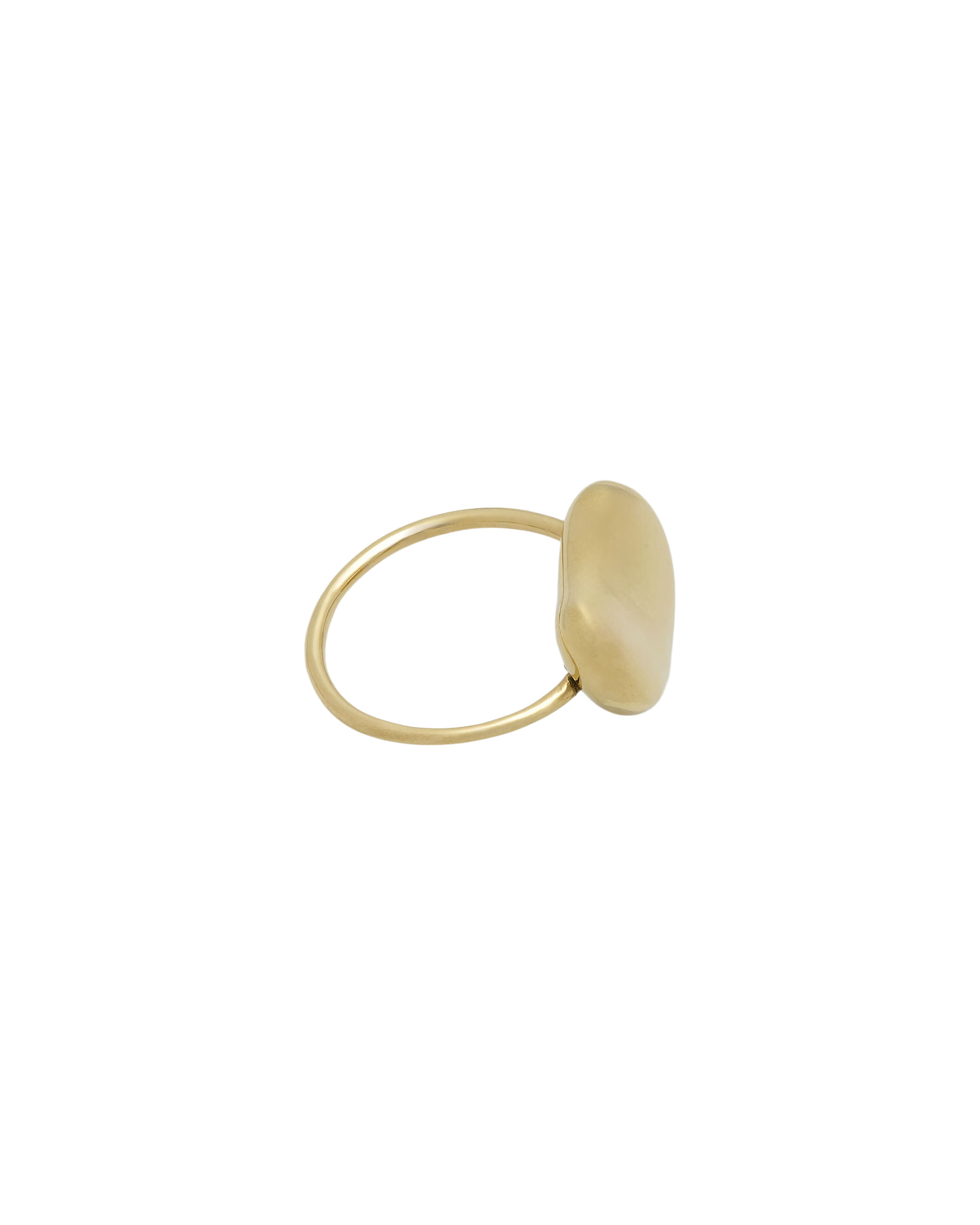 Anello tiffany collezione bean design di elsa peretti® in oro giallo-2
