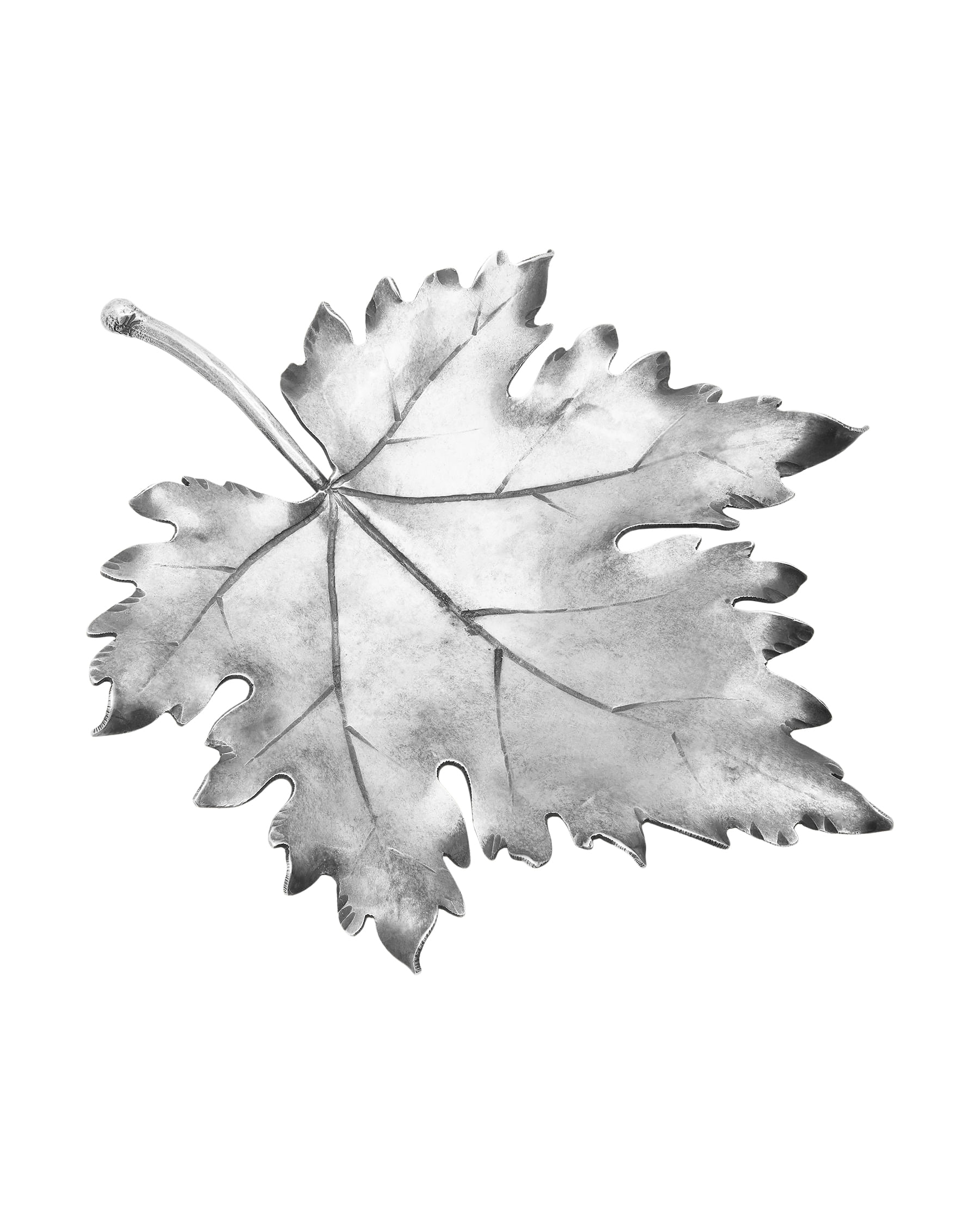 Ciotola leaves piccola foglia mario buccellati in argento-1