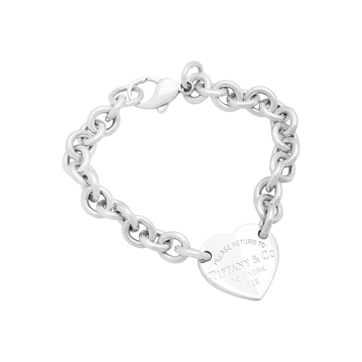 Bracciale return to tiffany heart tag in argento 925%-1
