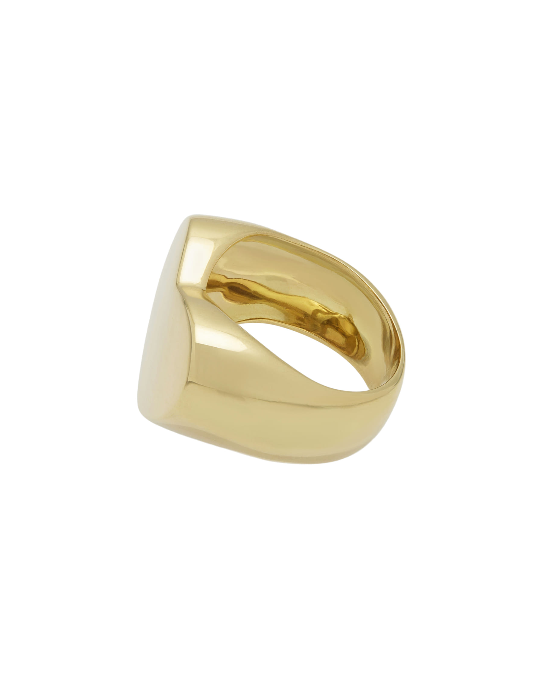 Anello cuore in oro giallo 18 kt-2