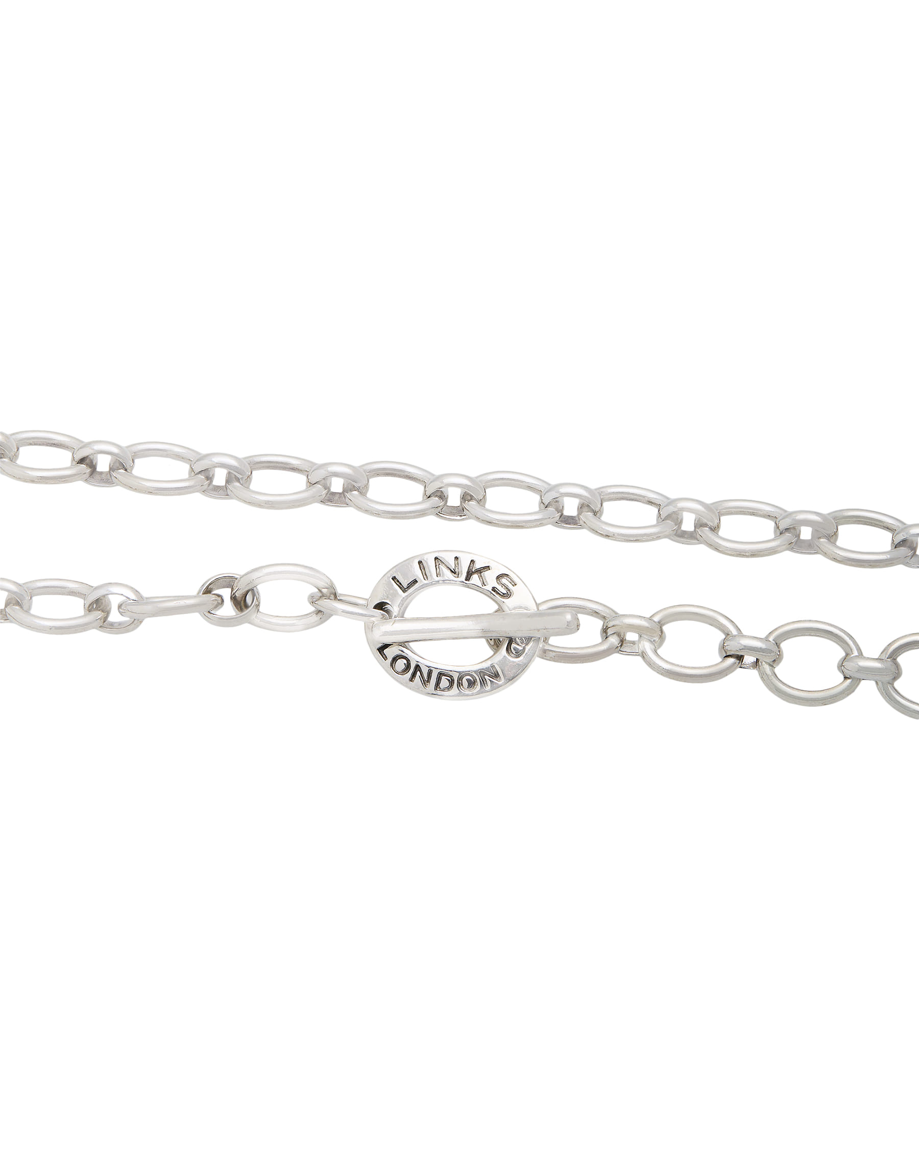 Collana links london con timbri inglesi in argento 925%-2