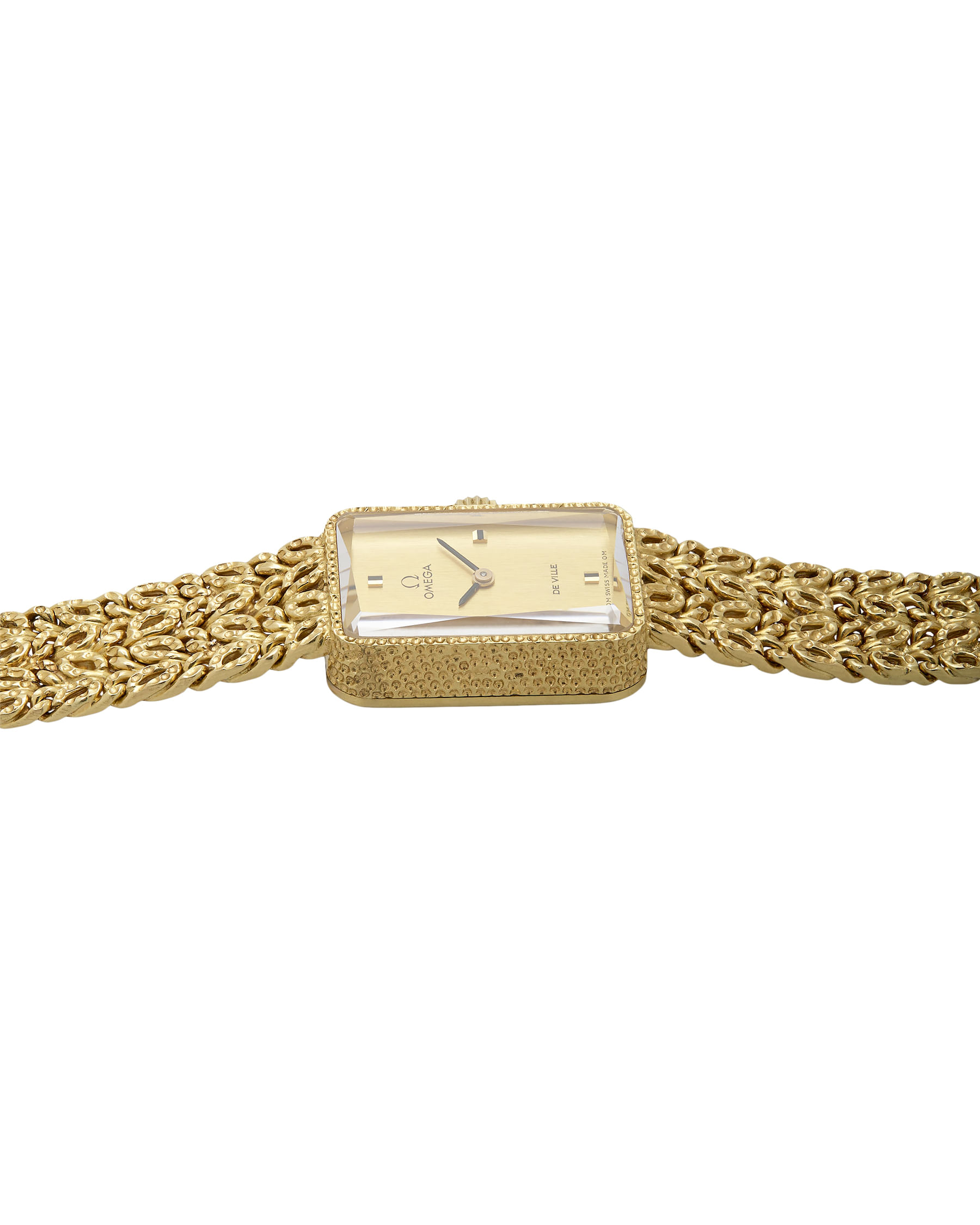 Omega de ville emerald manual yellow gold 18kt-2