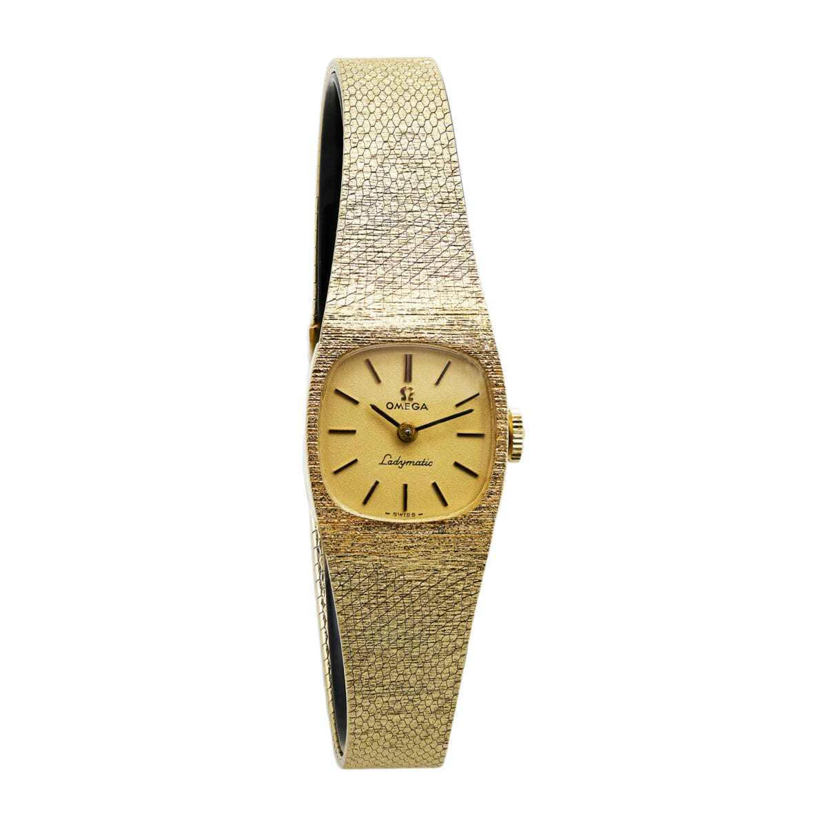 Omega classic ladymatic 14kt yellow gold manual-1