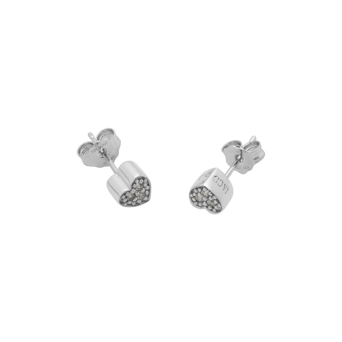 Orecchini cuore iacopini silver temptation con zirconi-1