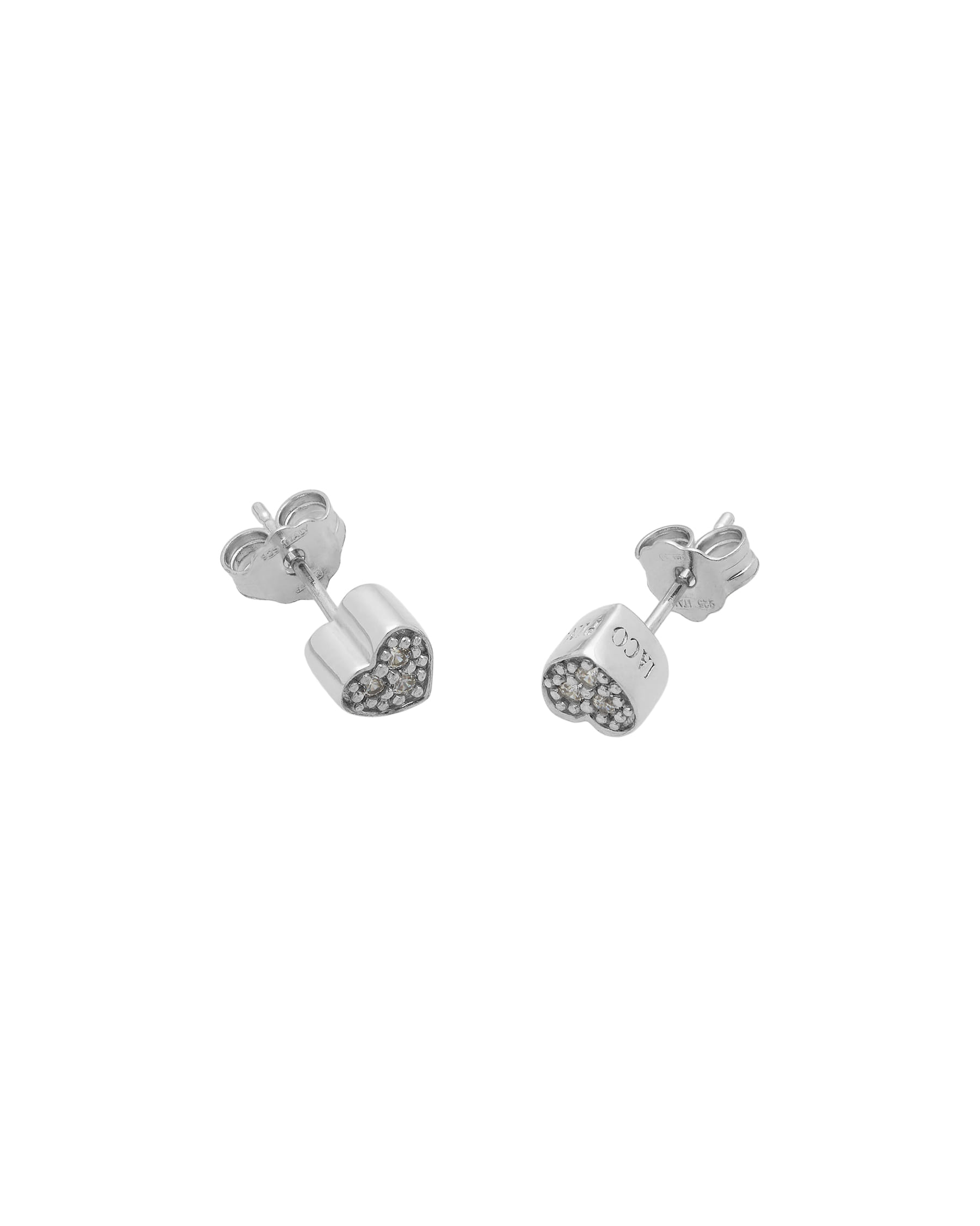 Orecchini cuore iacopini silver temptation con zirconi-1