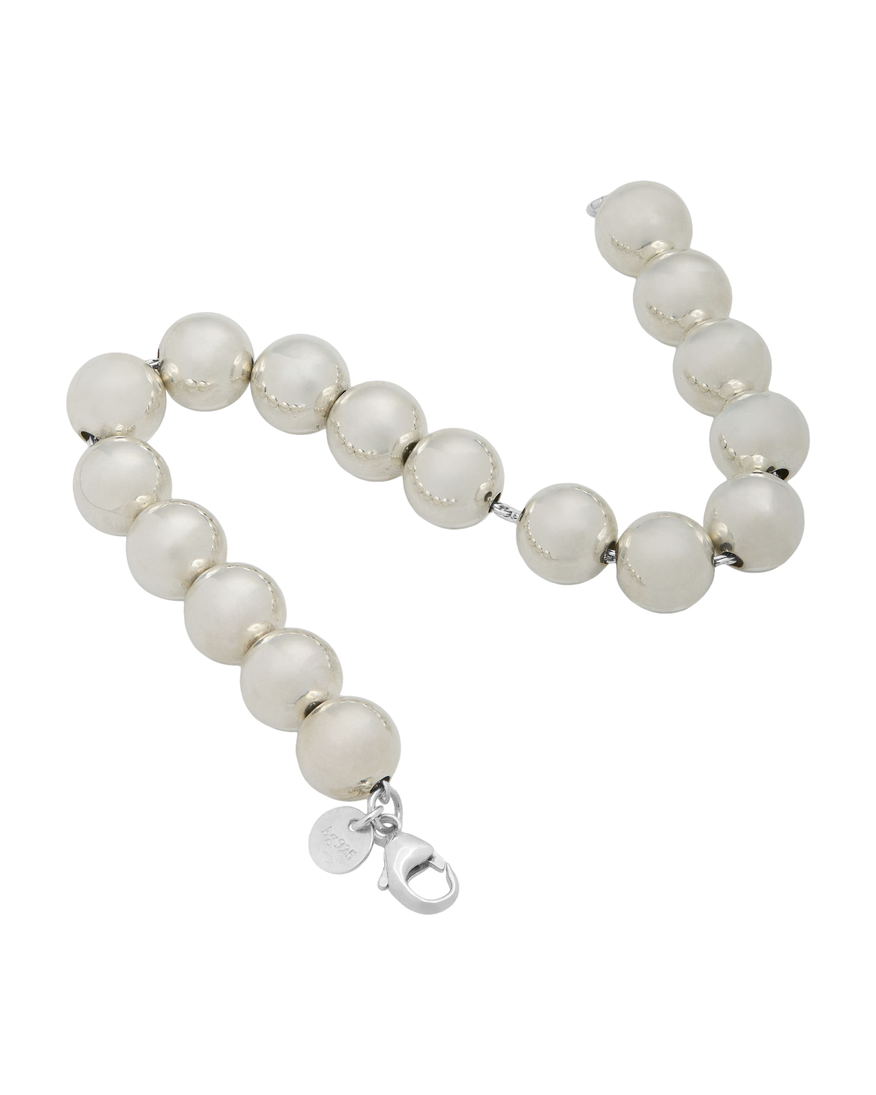 Bracciale hardwear by tiffany big ball in argento-2