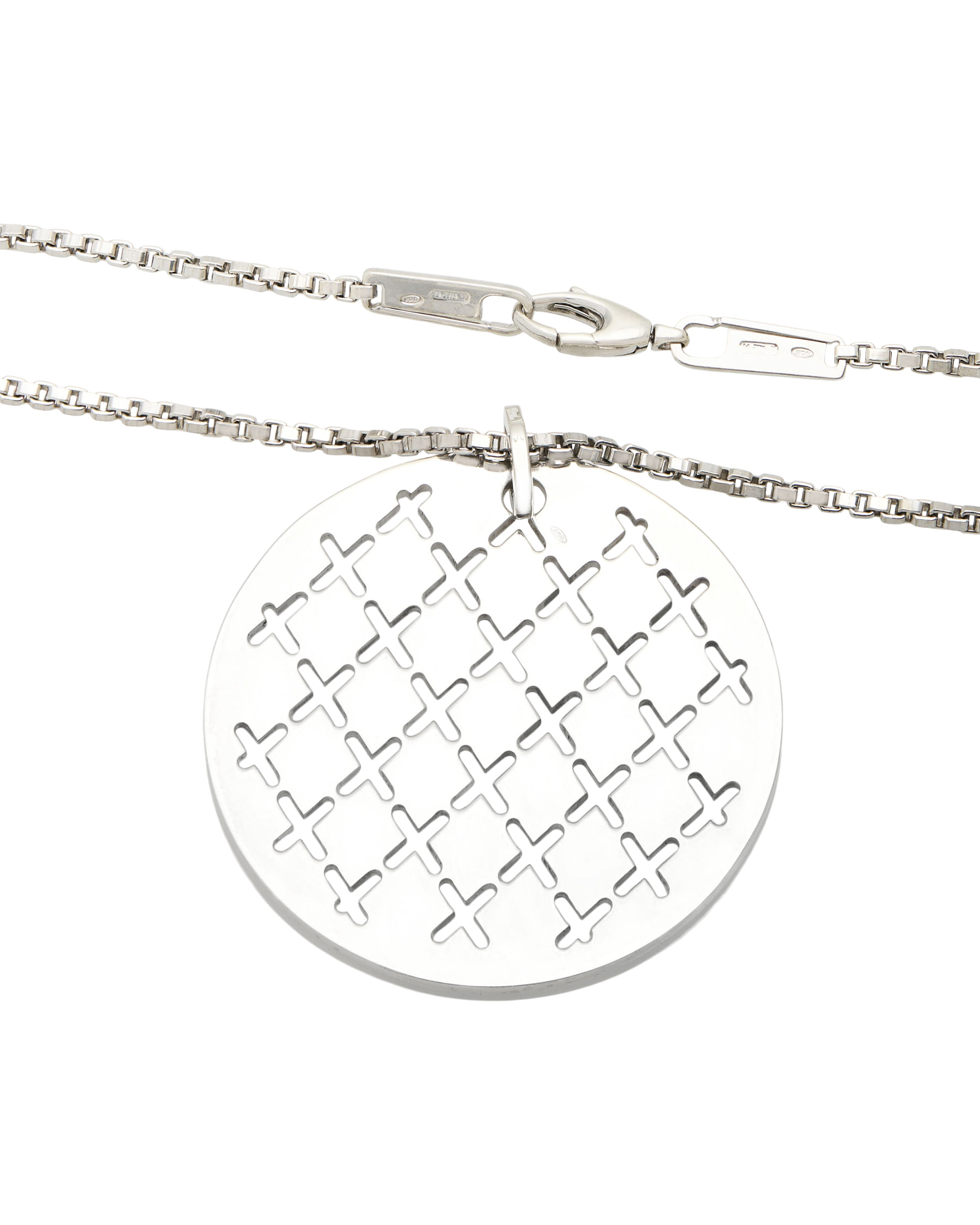 Collana rebecca con ciondolo in argento 925%-2