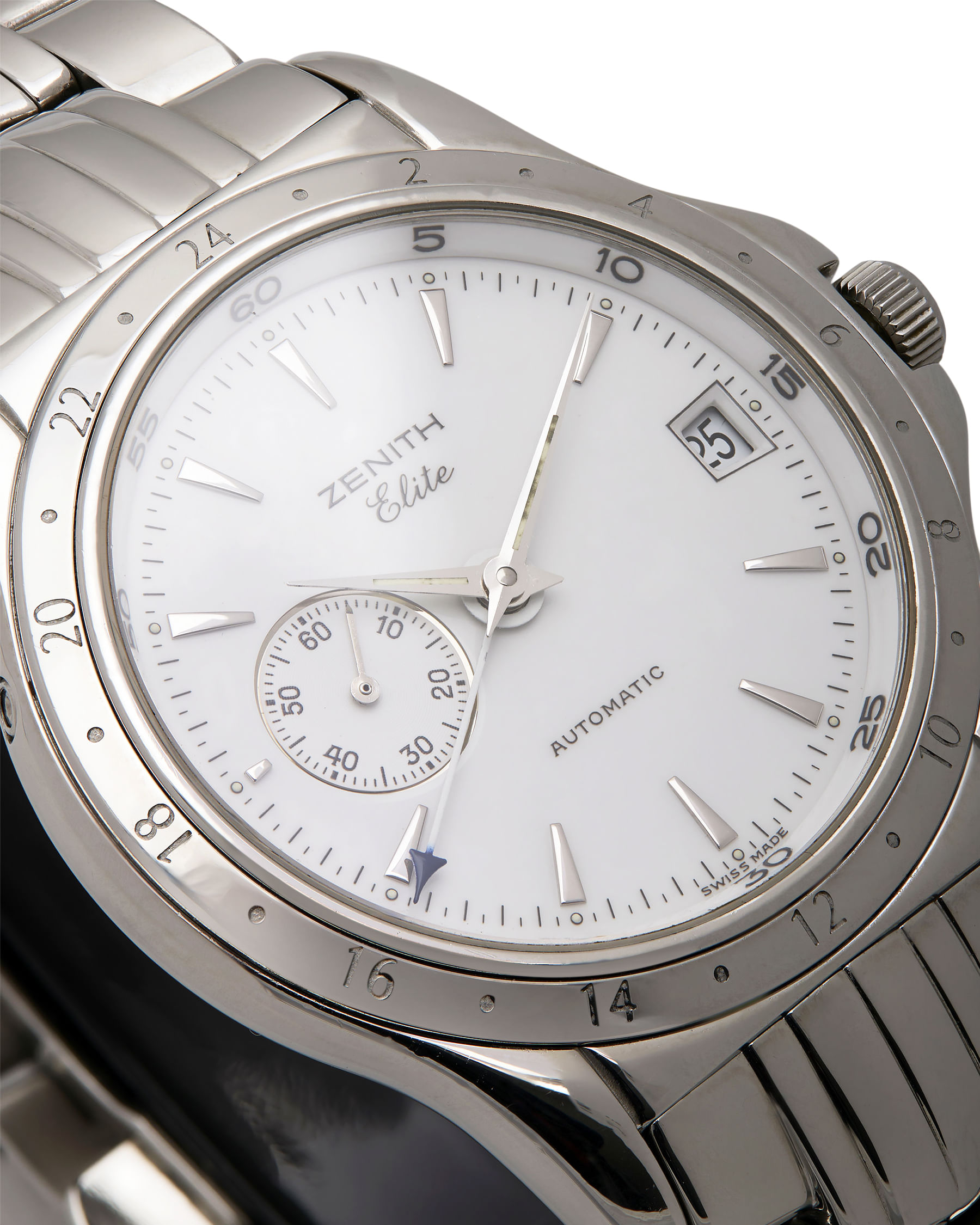 Zenith elite gmt automatic 38 mm ref 90/02.0030.682-2