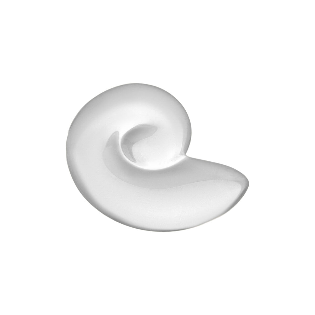 Ciondolo dodo conchiglia big a chiocciola in argento-1