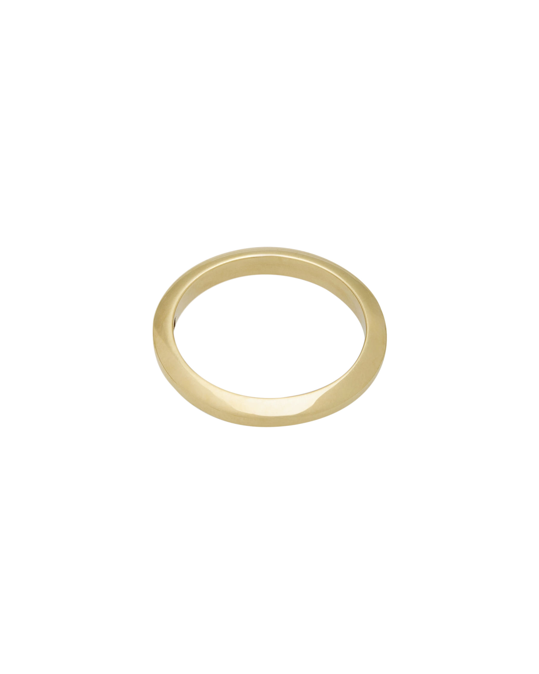 Anello fede bulgari squadrata in oro giallo 18kt-2