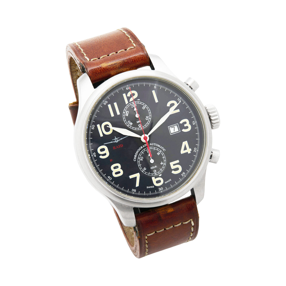 Raid military automatic chronograph ref 775-2-1