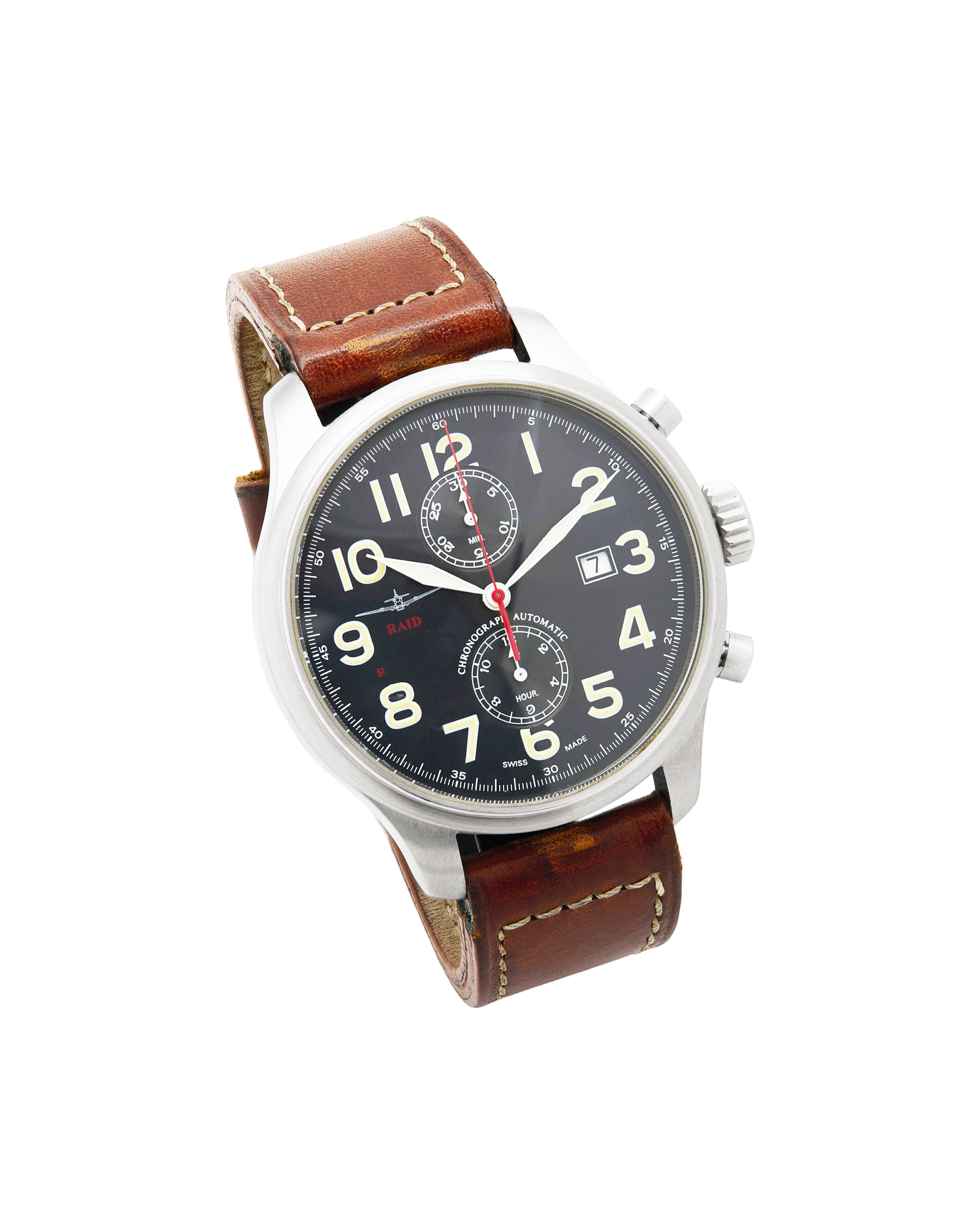 Raid military automatic chronograph ref 775-2-1
