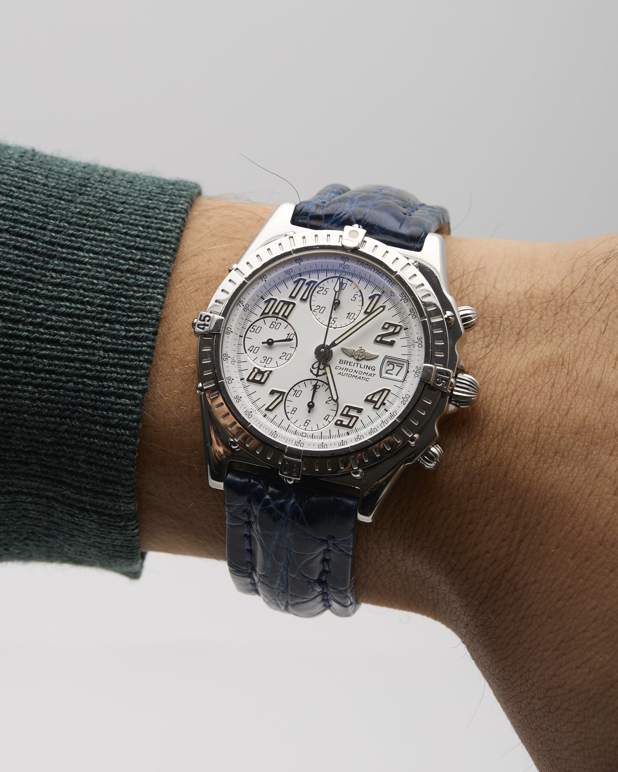 Breitling chronomat automatic 39 mm ref a13050.1 fullset-8