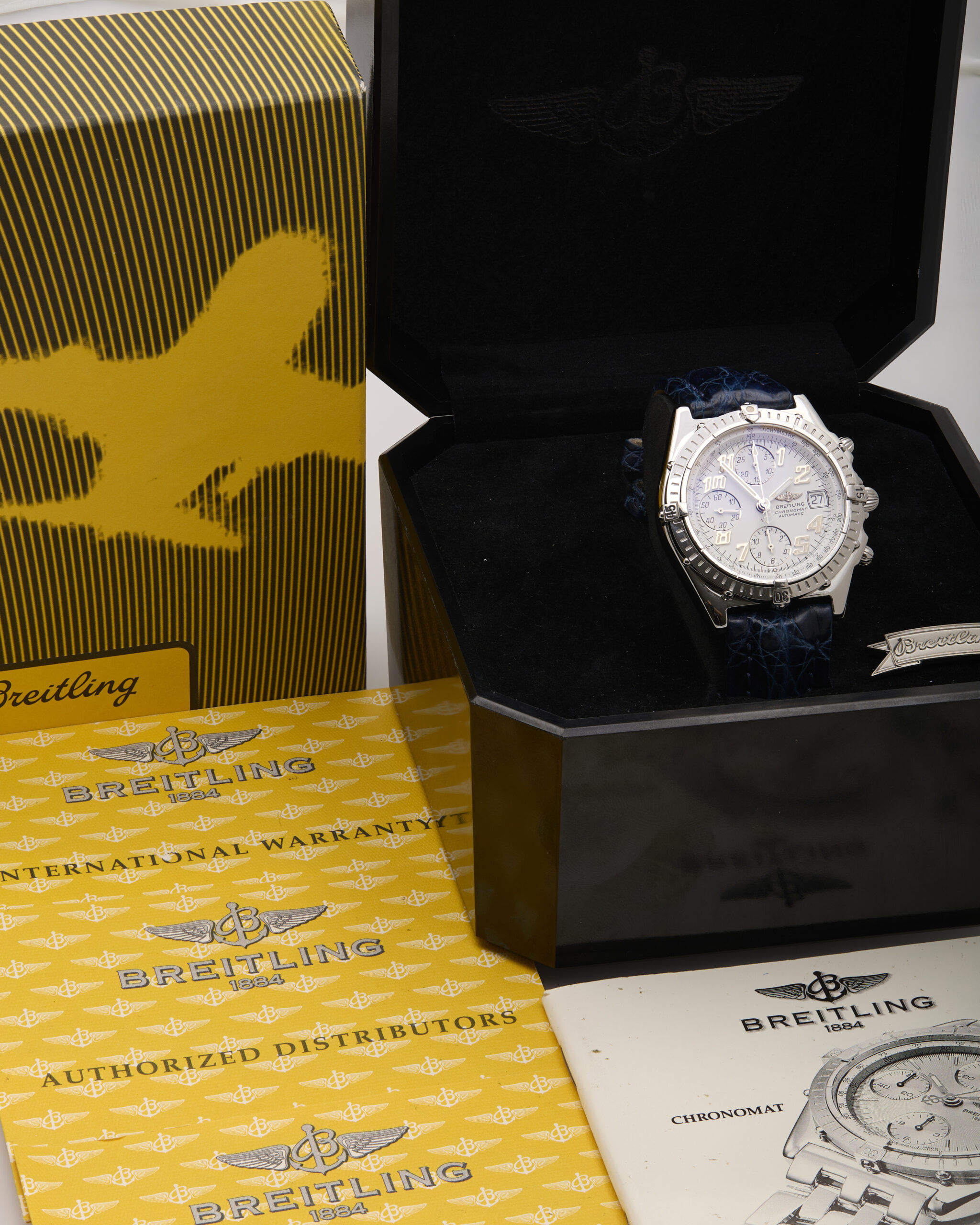 Breitling chronomat automatic 39 mm ref a13050.1 fullset-7
