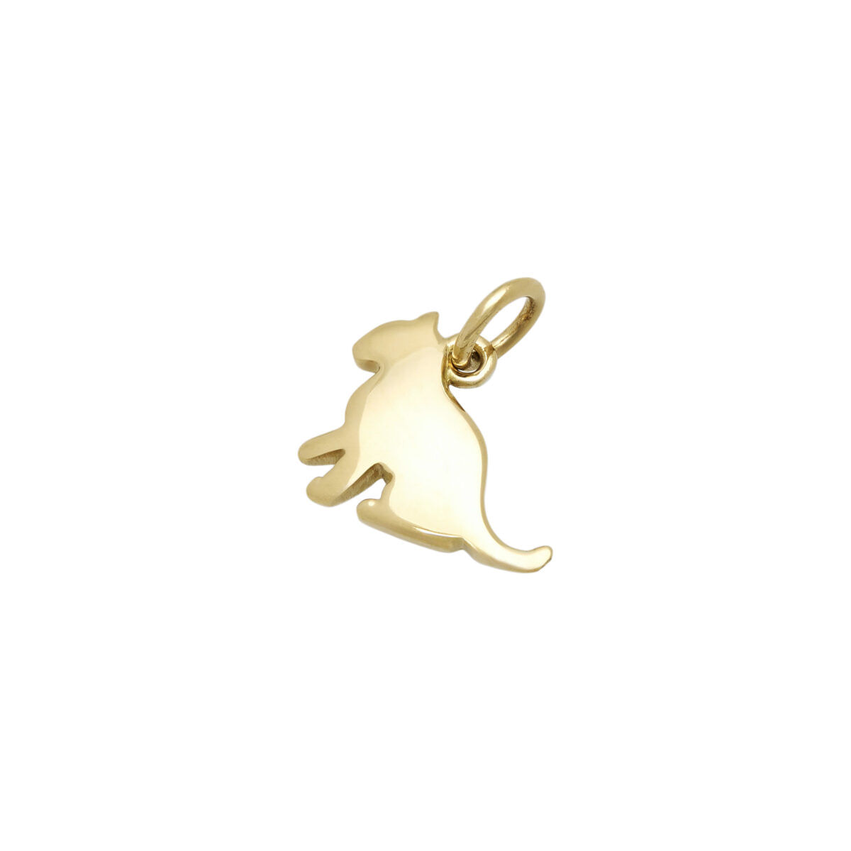 Ciondolo gatto dodo in oro giallo 18 kt-1