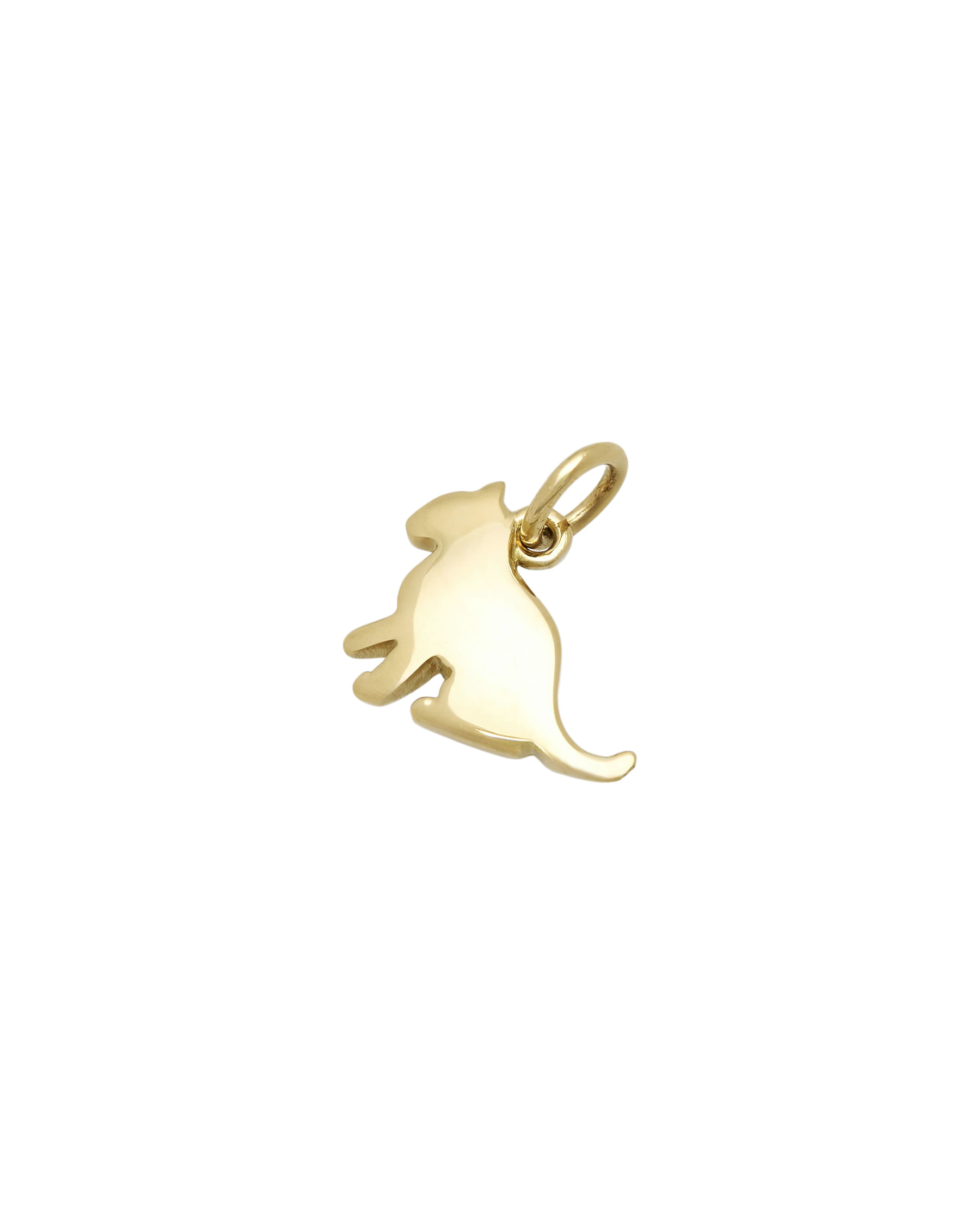 Ciondolo gatto dodo in oro giallo 18 kt-1