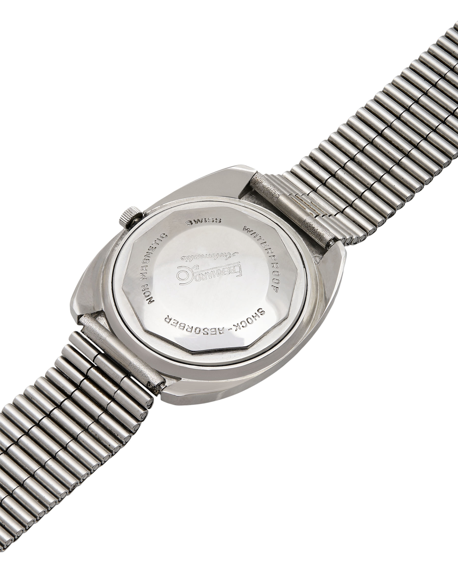 Eberhard & co. stylring automaticc 36 mm vintage grey dial-5