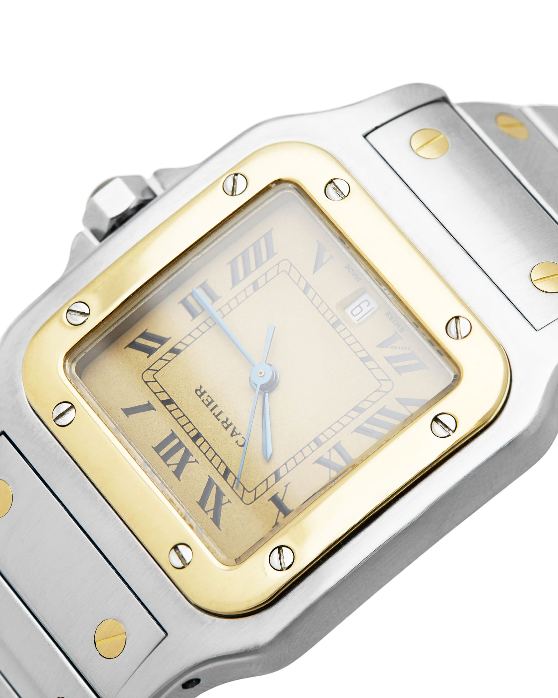 Cartier santos galbee 29 mm ref 187901-6