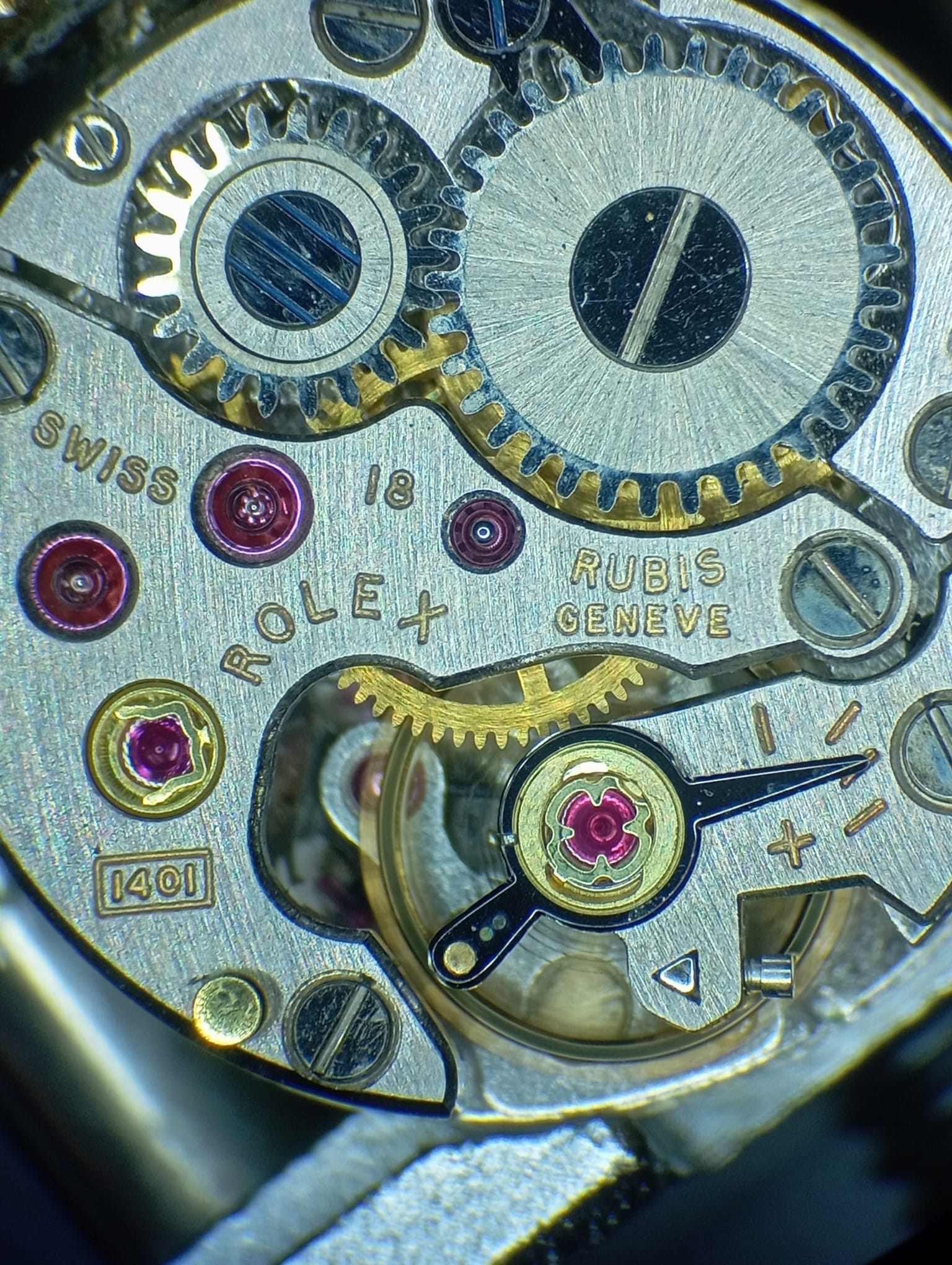 Rolex lady precision vintage 18kt-6