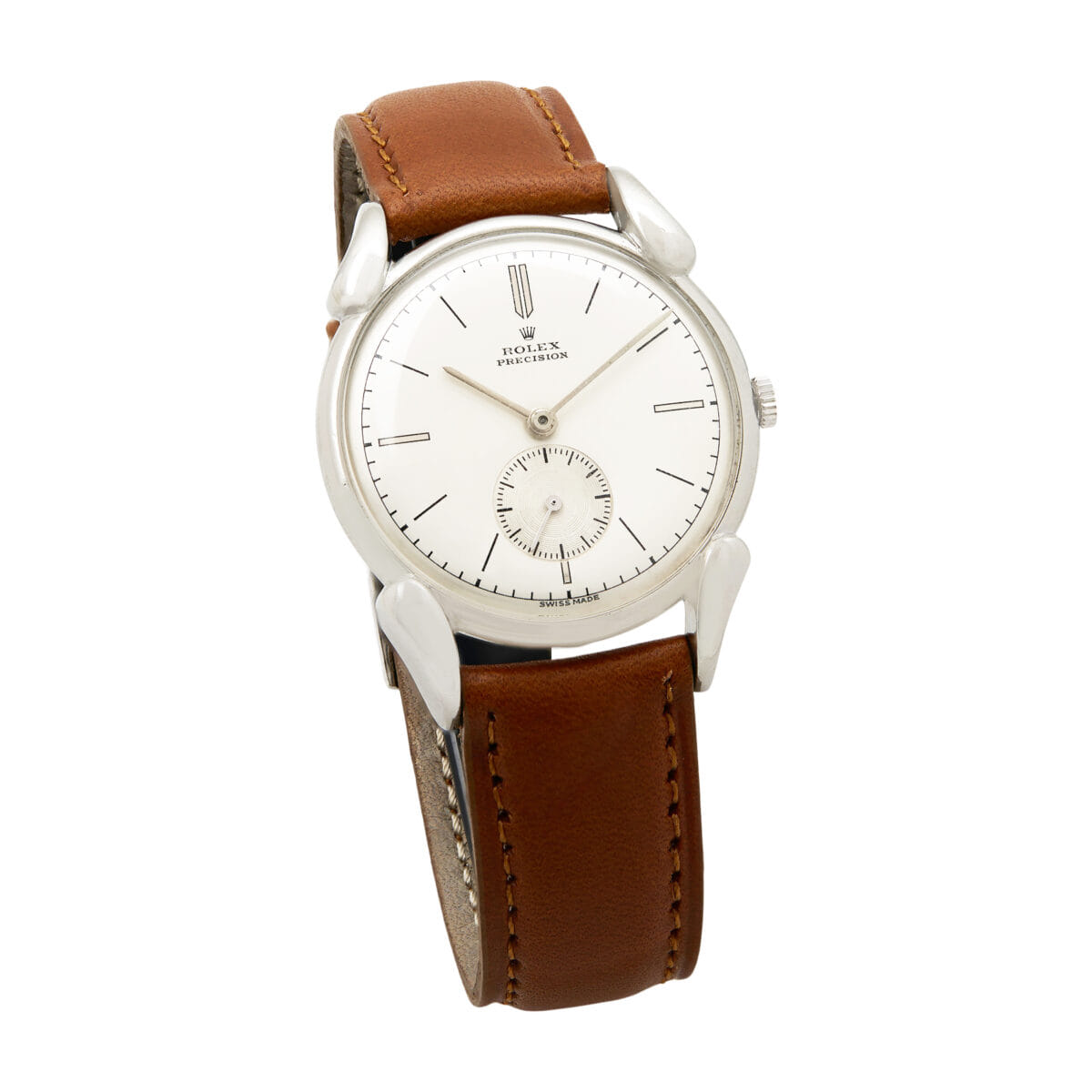 Rolex precision vintage 34 mm drop / fancy lugs ref 4560-1