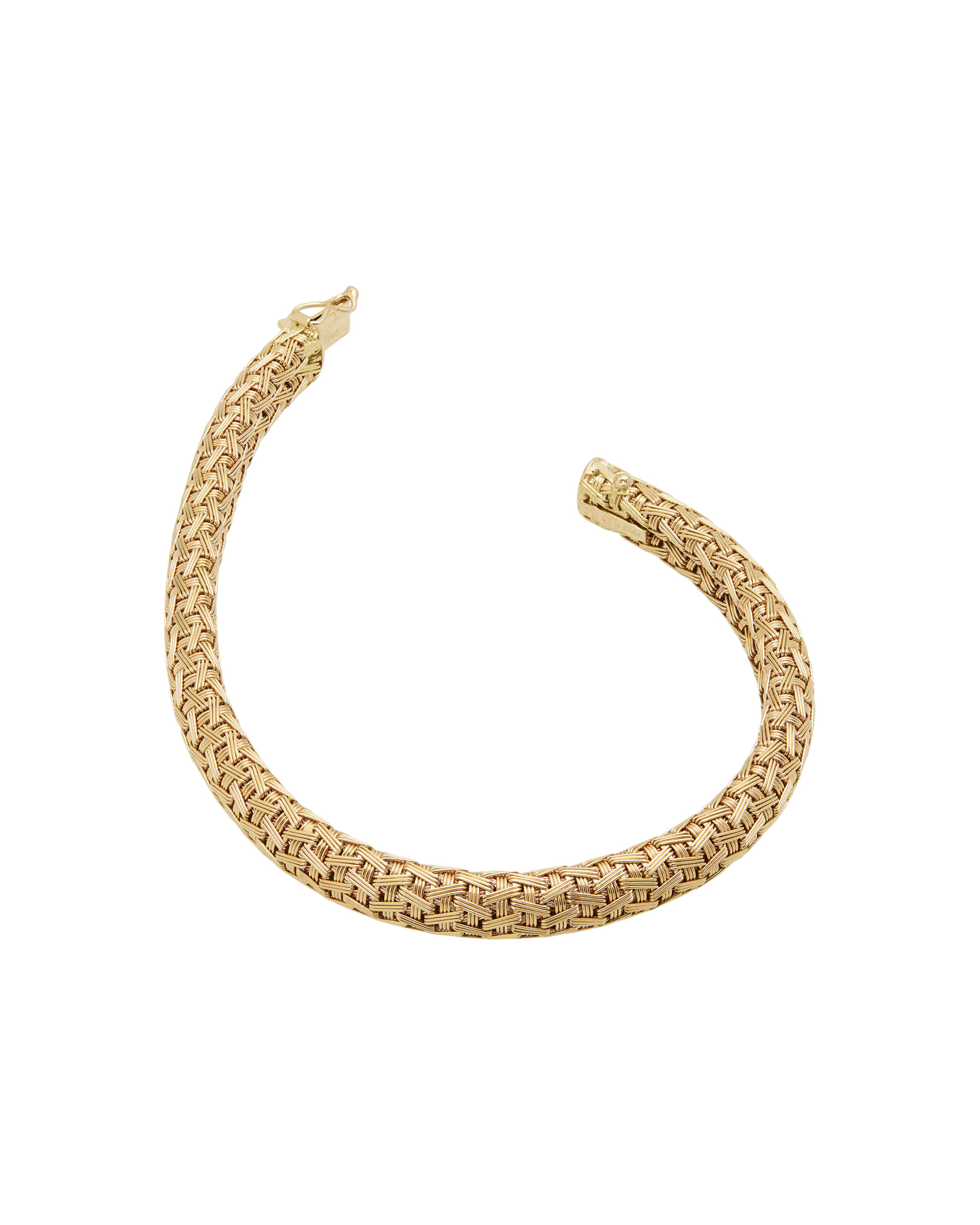 Bracciale fratelli filippini in oro rosa 18 kt-2