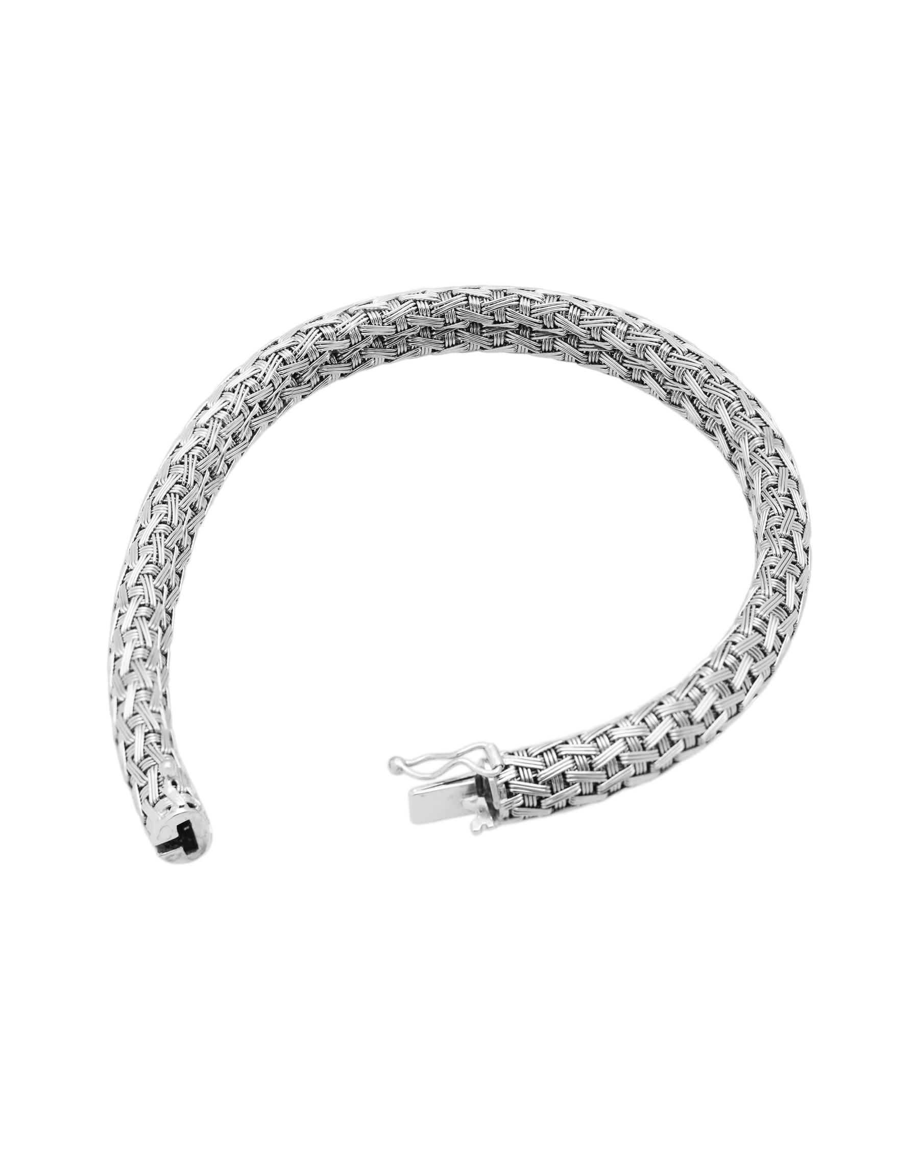 Bracciale filippini verona in oro bianco 18 kt-2