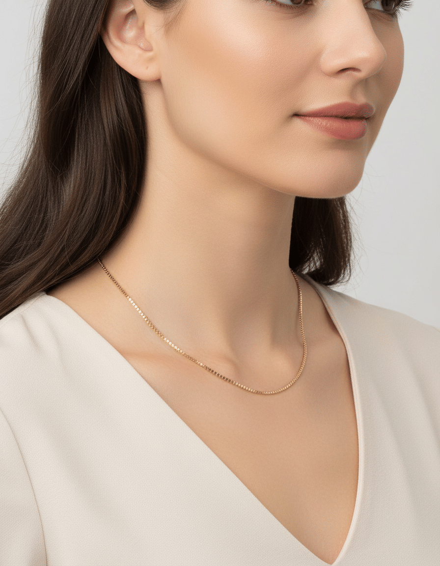 Collana veneziana in oro giallo 18 kt-3