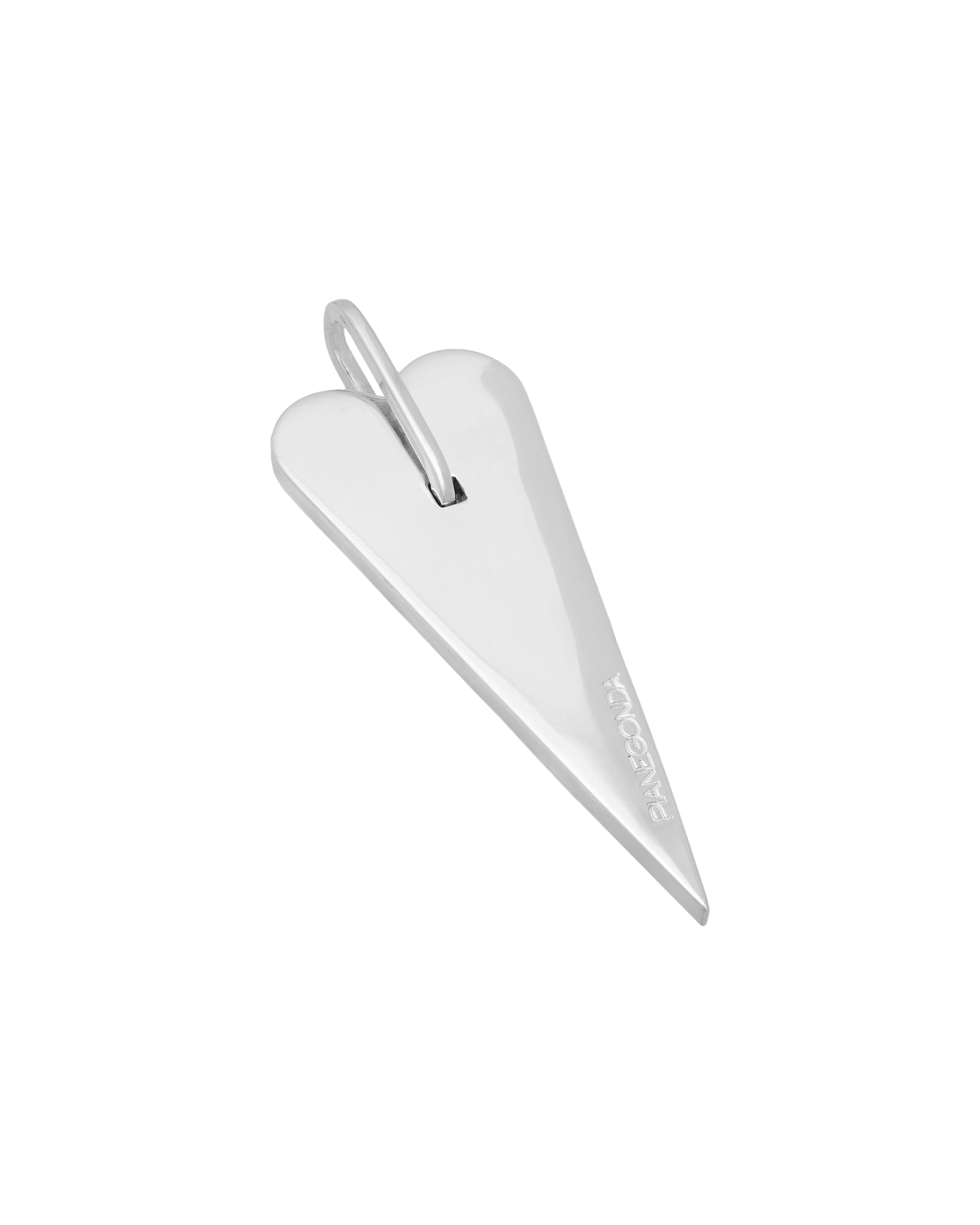 Ciondolo pianegonda in argento con cuore grande-1